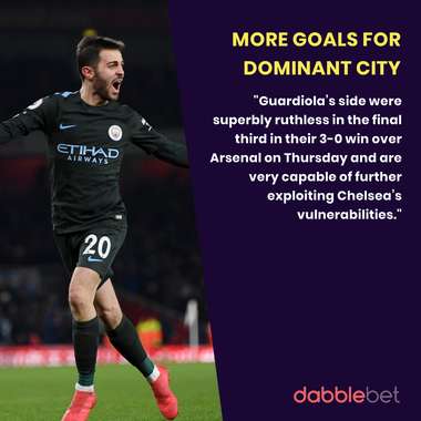 Man City Chelsea PL graphic