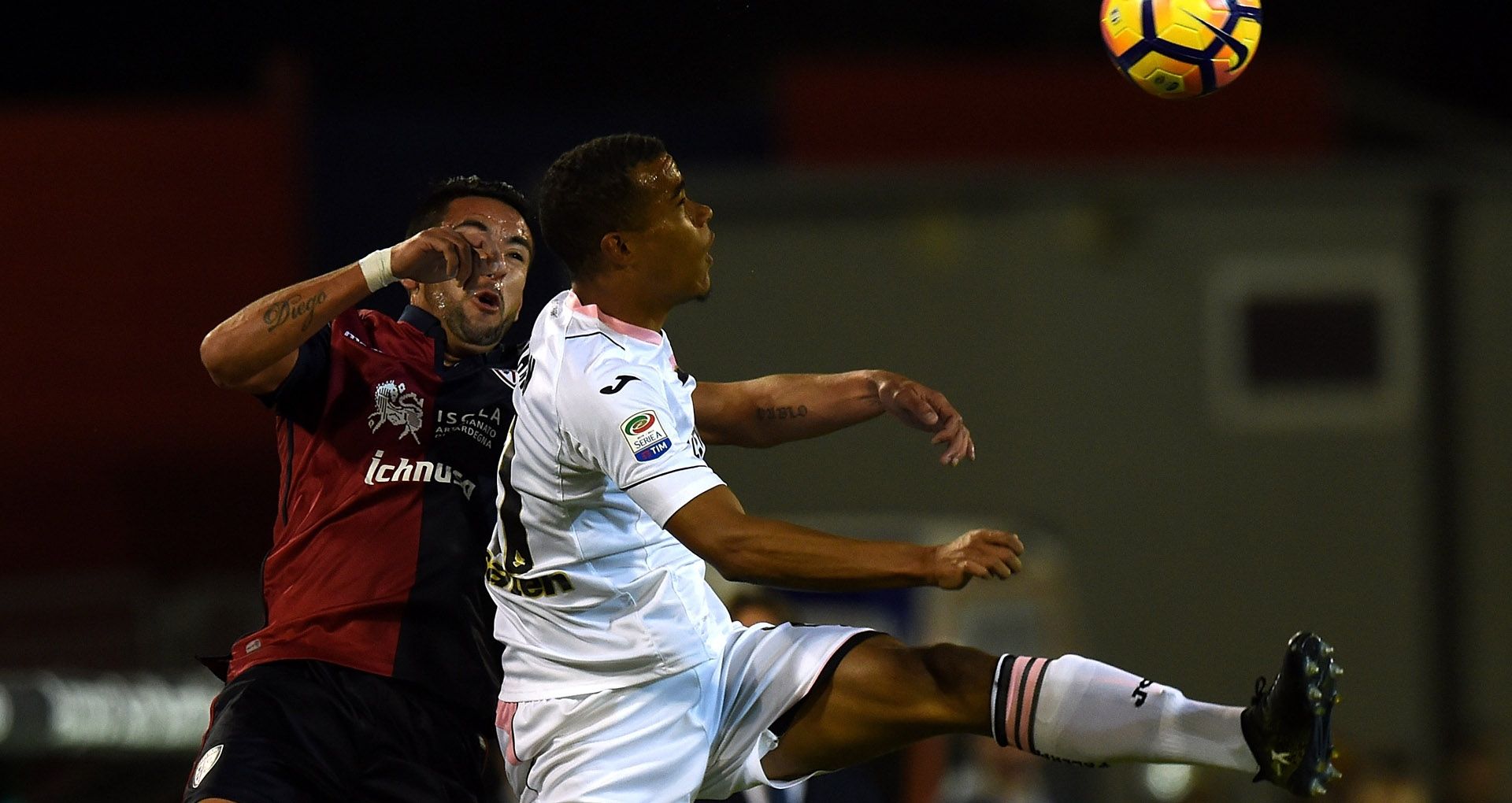 Robin Quaison Cagliari Palermo Serie A