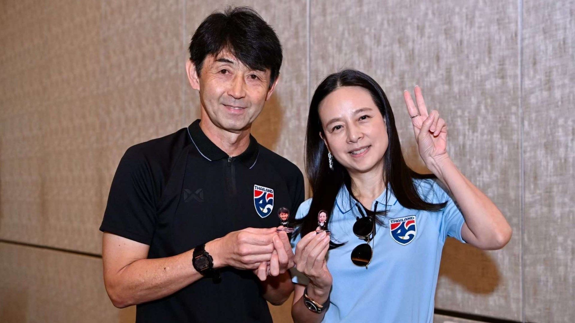 มาซาทาดะ อิชิอิ - “มาดามแป้ง” นวลพรรณ ล่ำซำ 