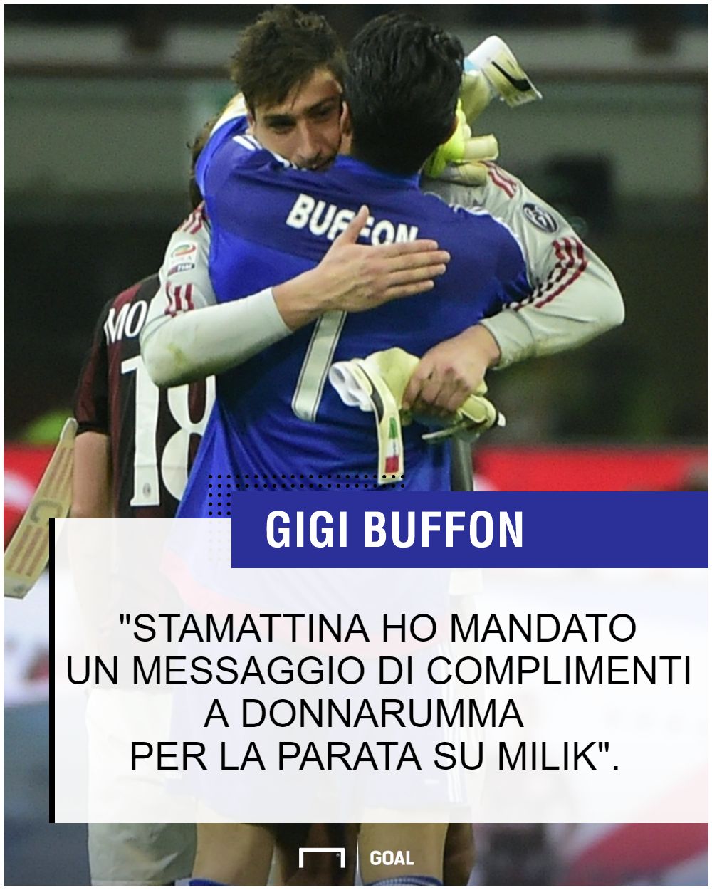PS Buffon Donnarumma