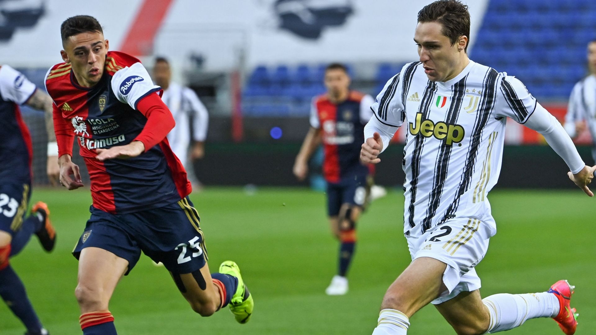 Chiesa Cagliari Juventus Serie A