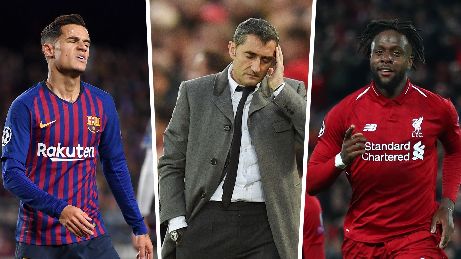 Valverde Coutinho Origi Barcelona Liverpool