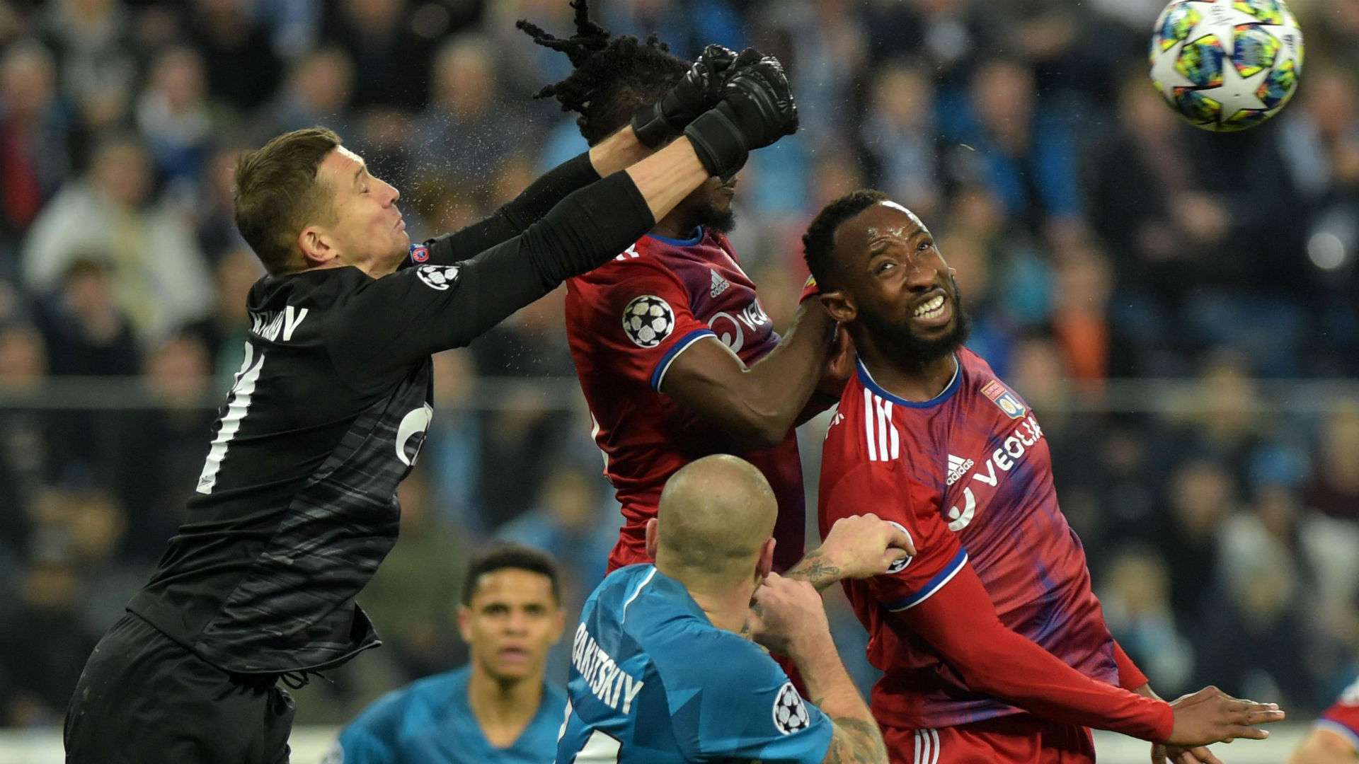 Moussa Dembele Zenit Lyon UEFA Champions League 27112019