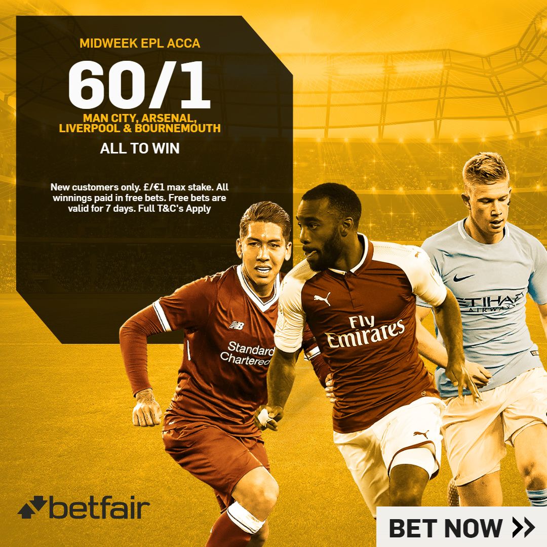 GFX BETFAIR ENHANCED 60/1 ACCA