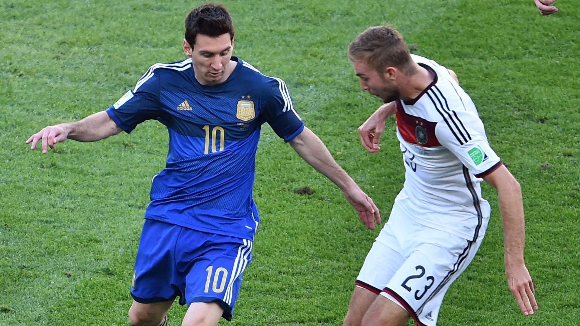 Lionel Messi, Christof Kramer, Germany vs Argentina 2014 World Cup
