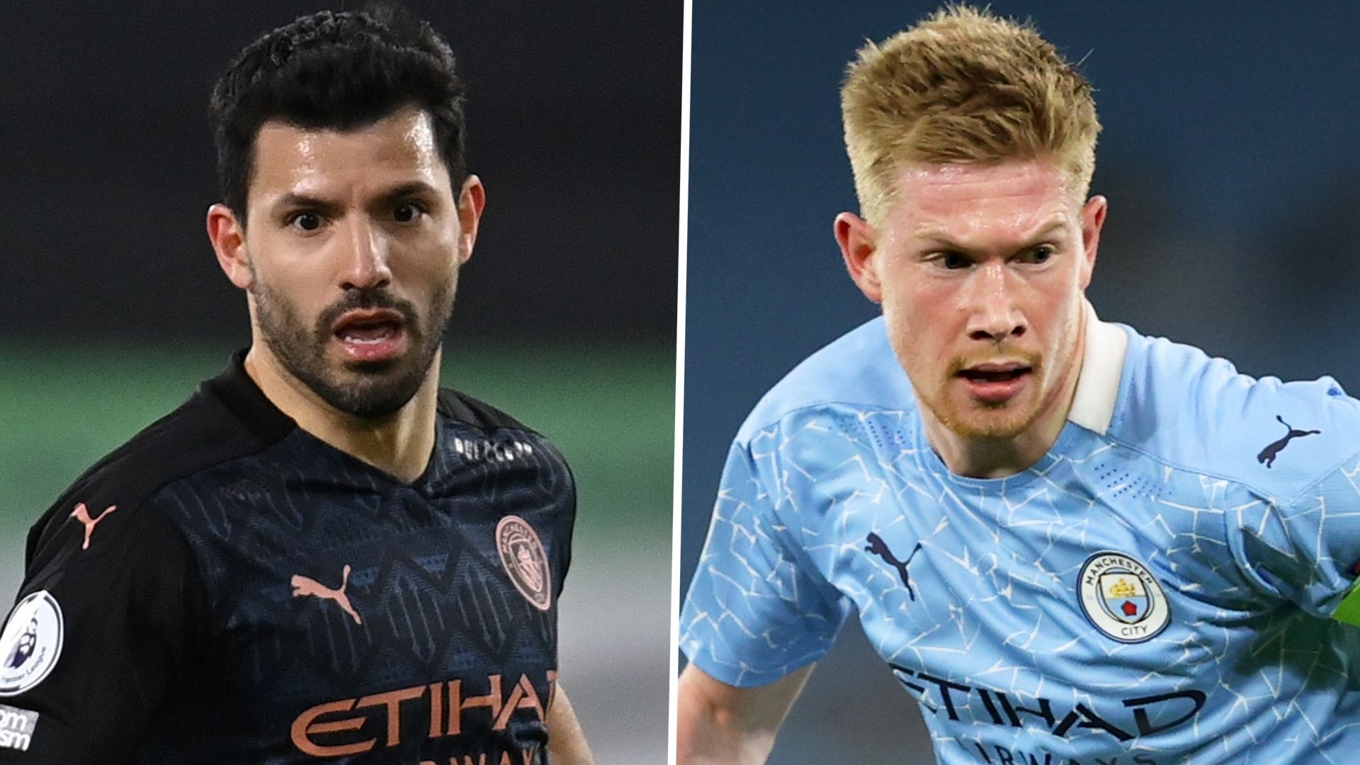 Sergio Aguero Kevin De Bruyne