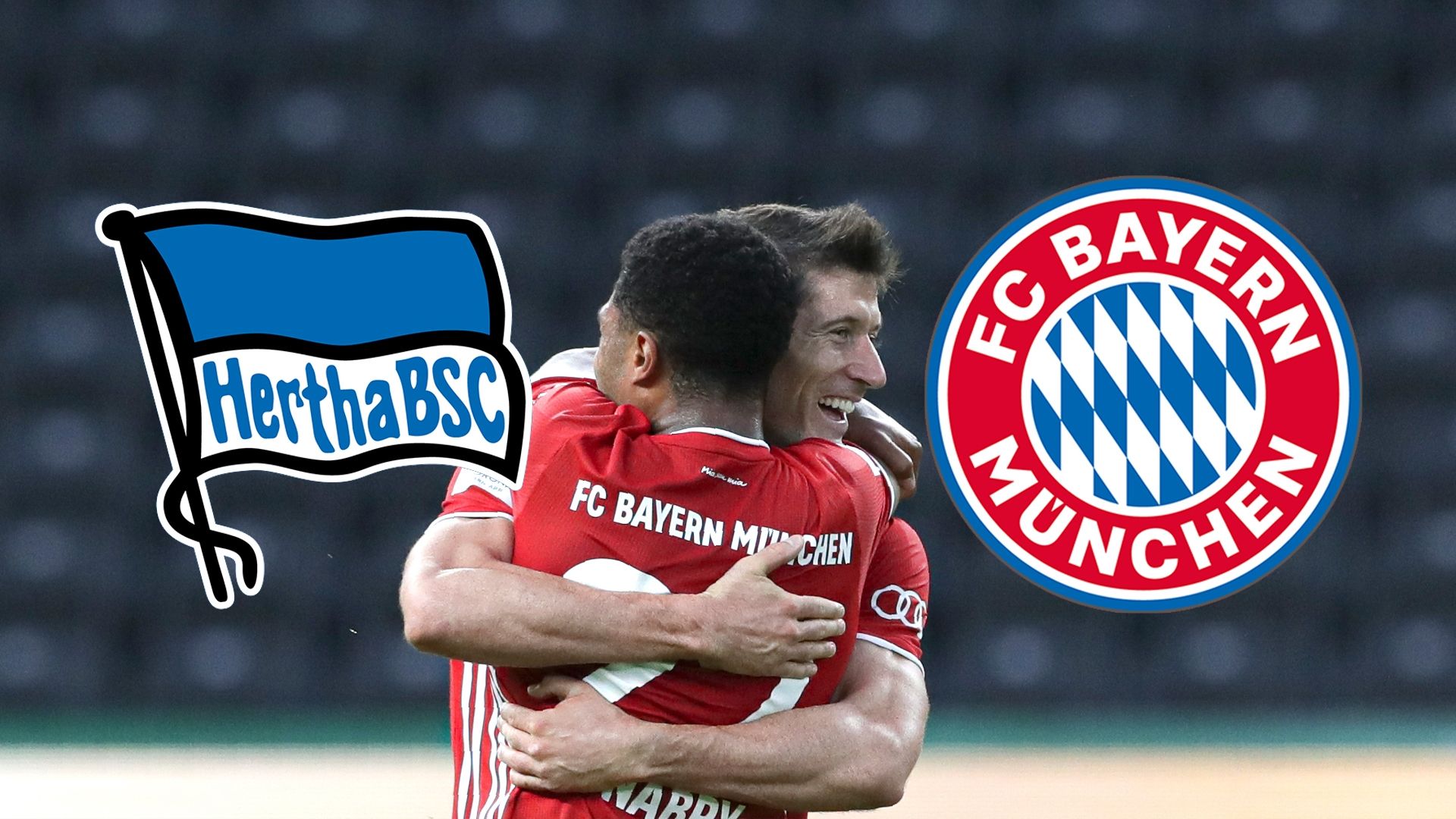 header Gettyimages fc bayern münchen munich hertha bsc bundesliga berlin tv live-stream lewandowski fußball heute live