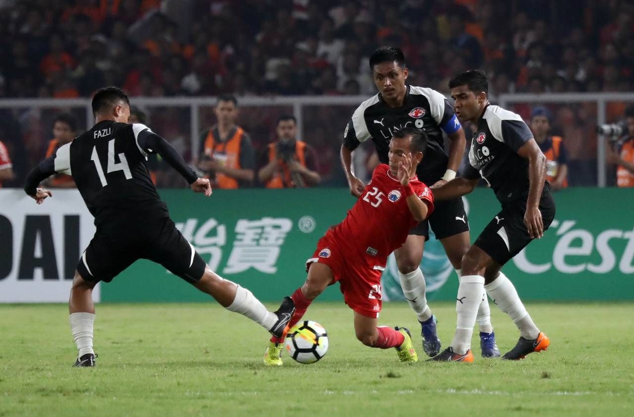 Persija Jakarta vs Home United AFC Cup 2018