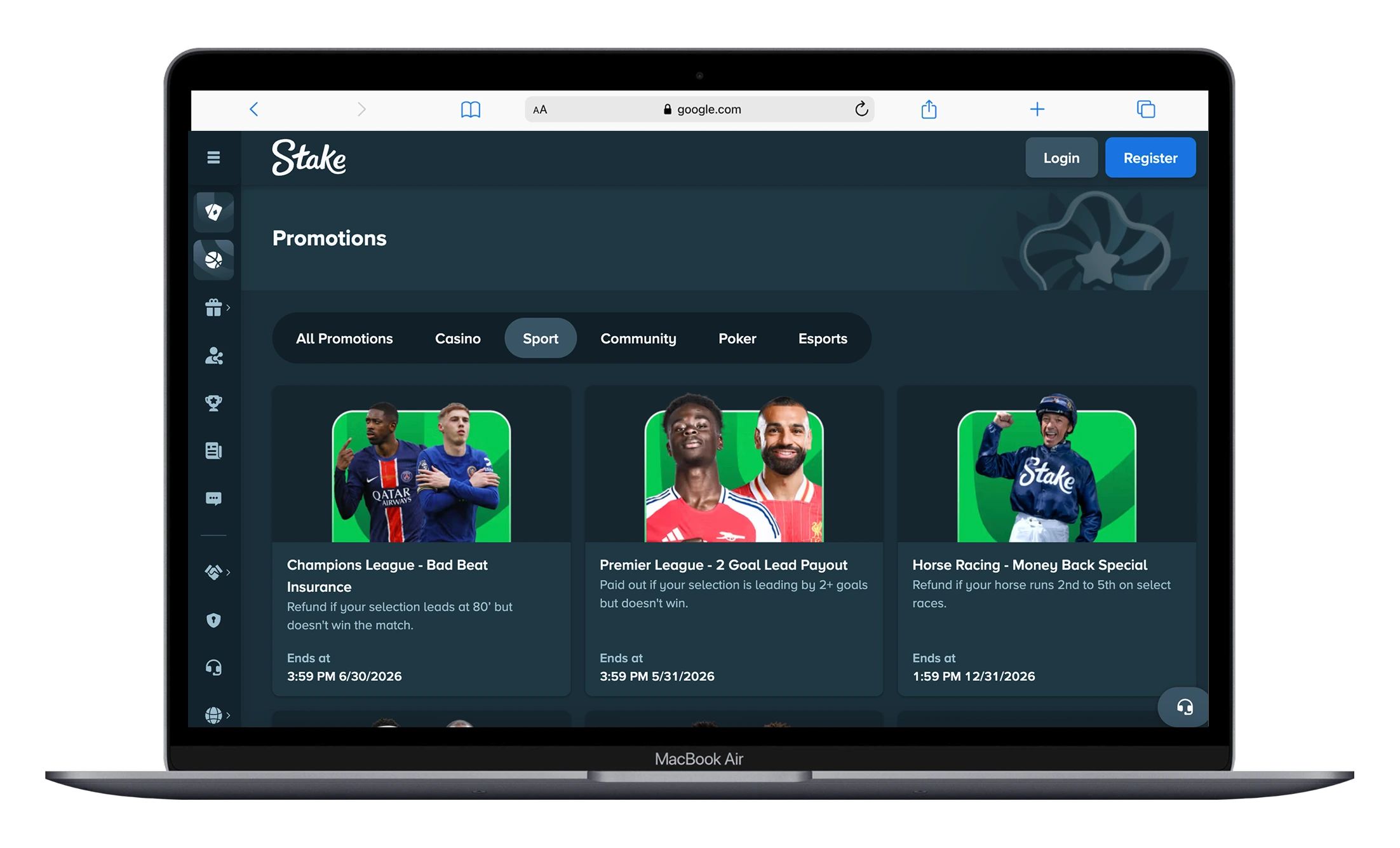 stake sports betting bonus roc