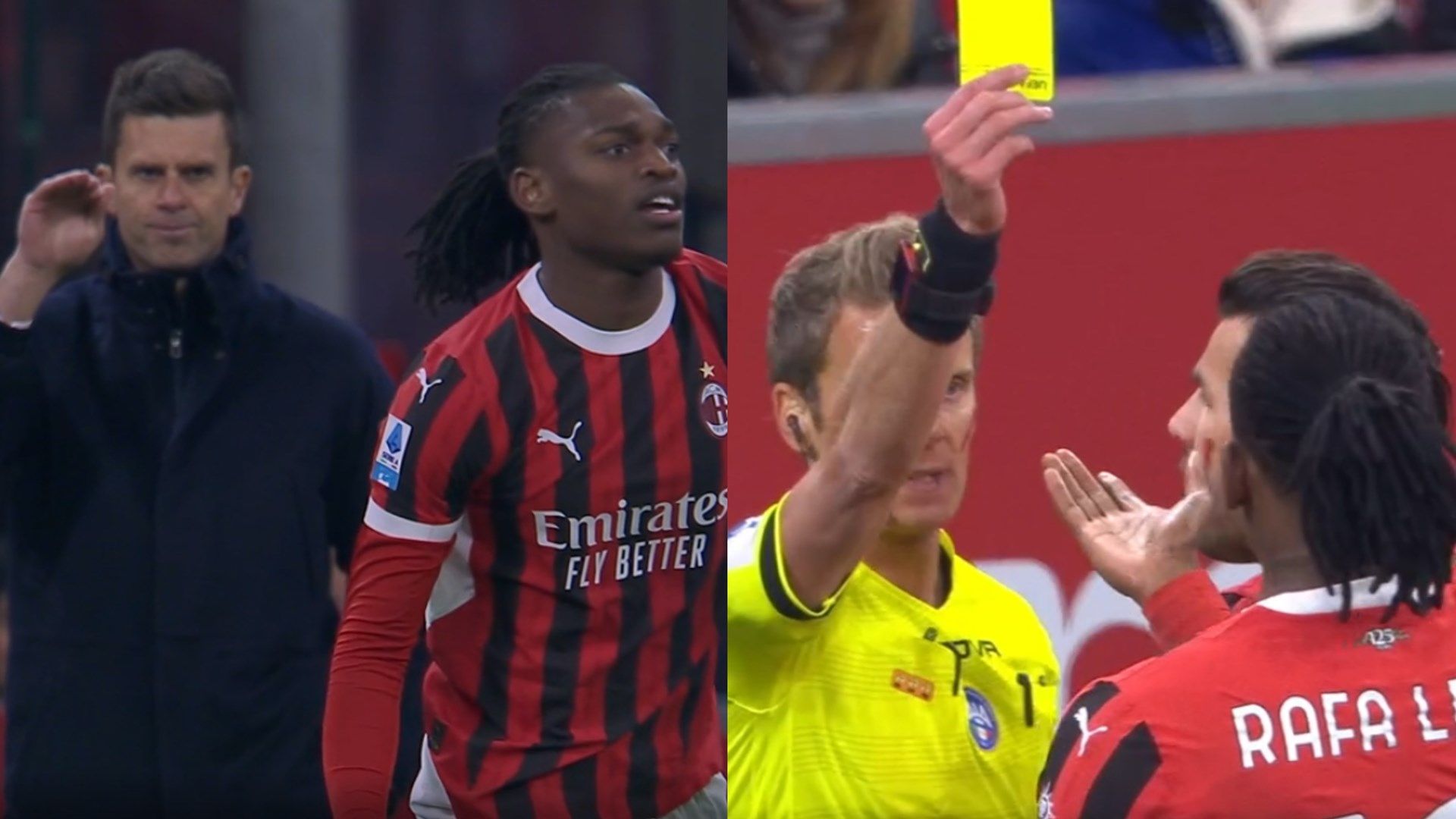 Rafa Leao Thiago Motta Milan Juventus