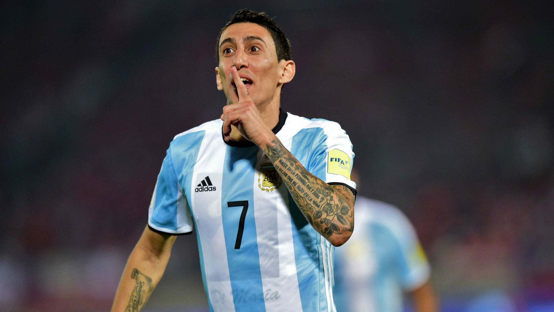 Ángel Di María Chile v Argentina Eliminatorias WC Qualifying South America 2018 24032016