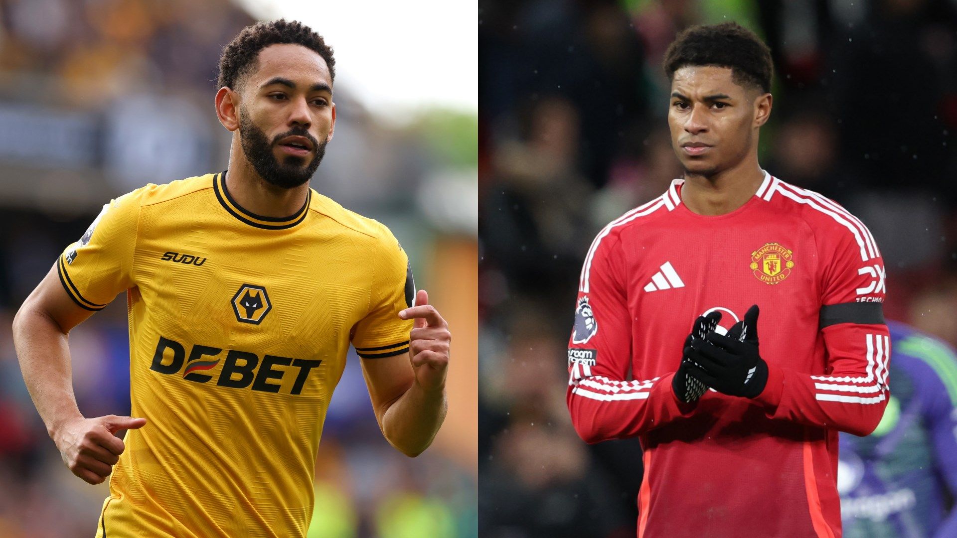 Matheus Cunha Marcus Rashford Man Utd