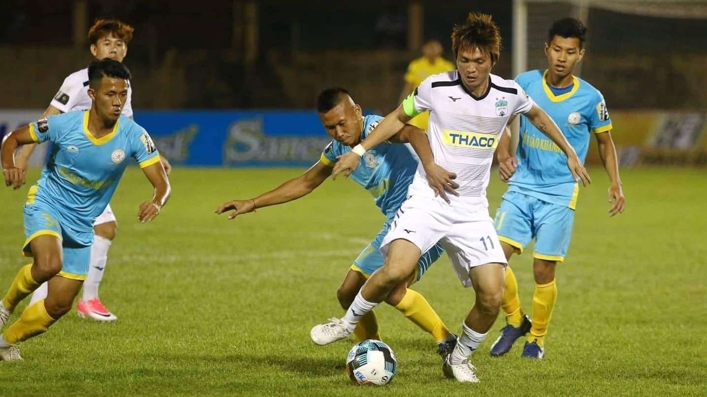 Nguyen Tuan Anh Sanna Khánh Hòa BVN vs HAGL V.League 2019