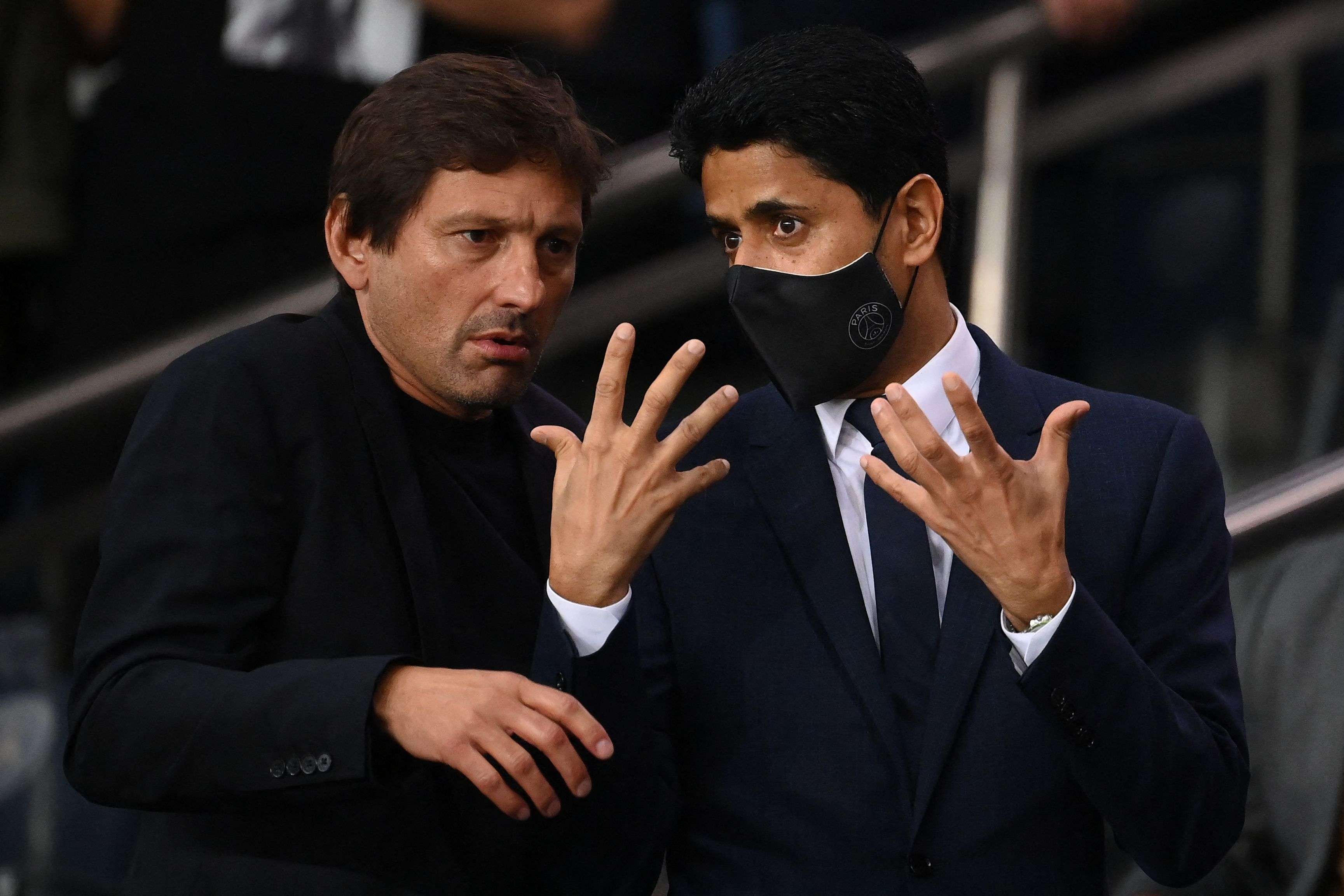 Nasser Al Khelaifi Leonardo Paris Saint-Germain