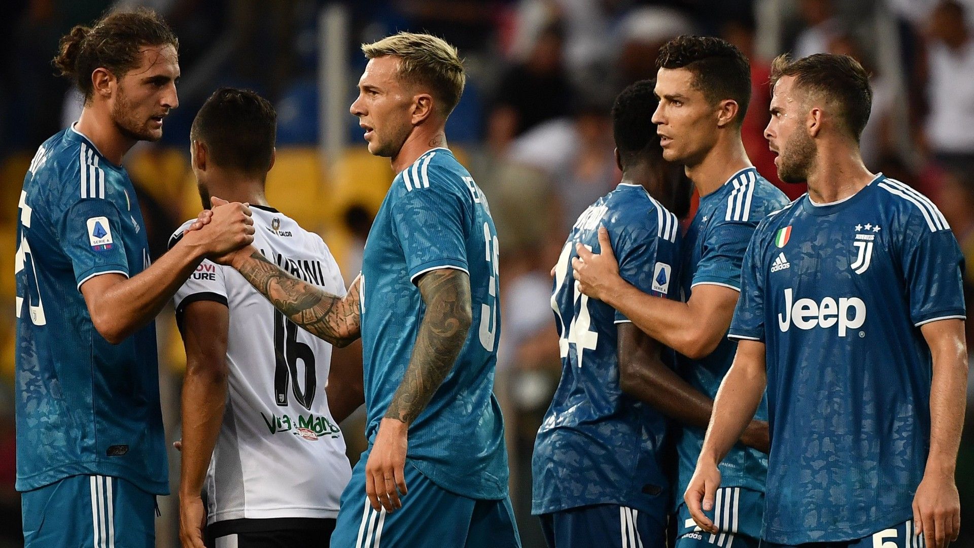 Rabiot Bernardeschi Cristiano Ronaldo Pjanic - Juventus