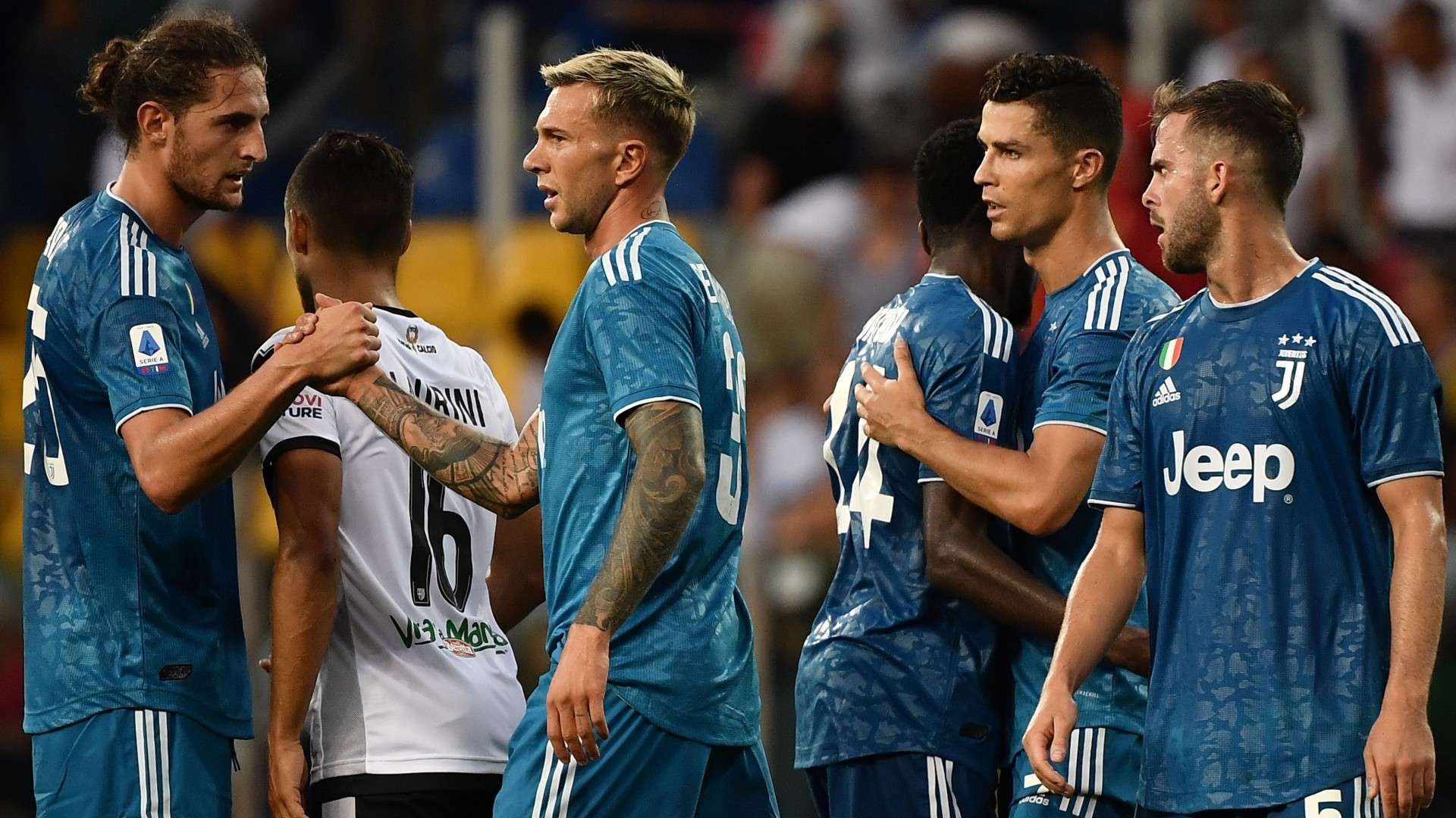 Rabiot Bernardeschi Cristiano Ronaldo Pjanic - Juventus