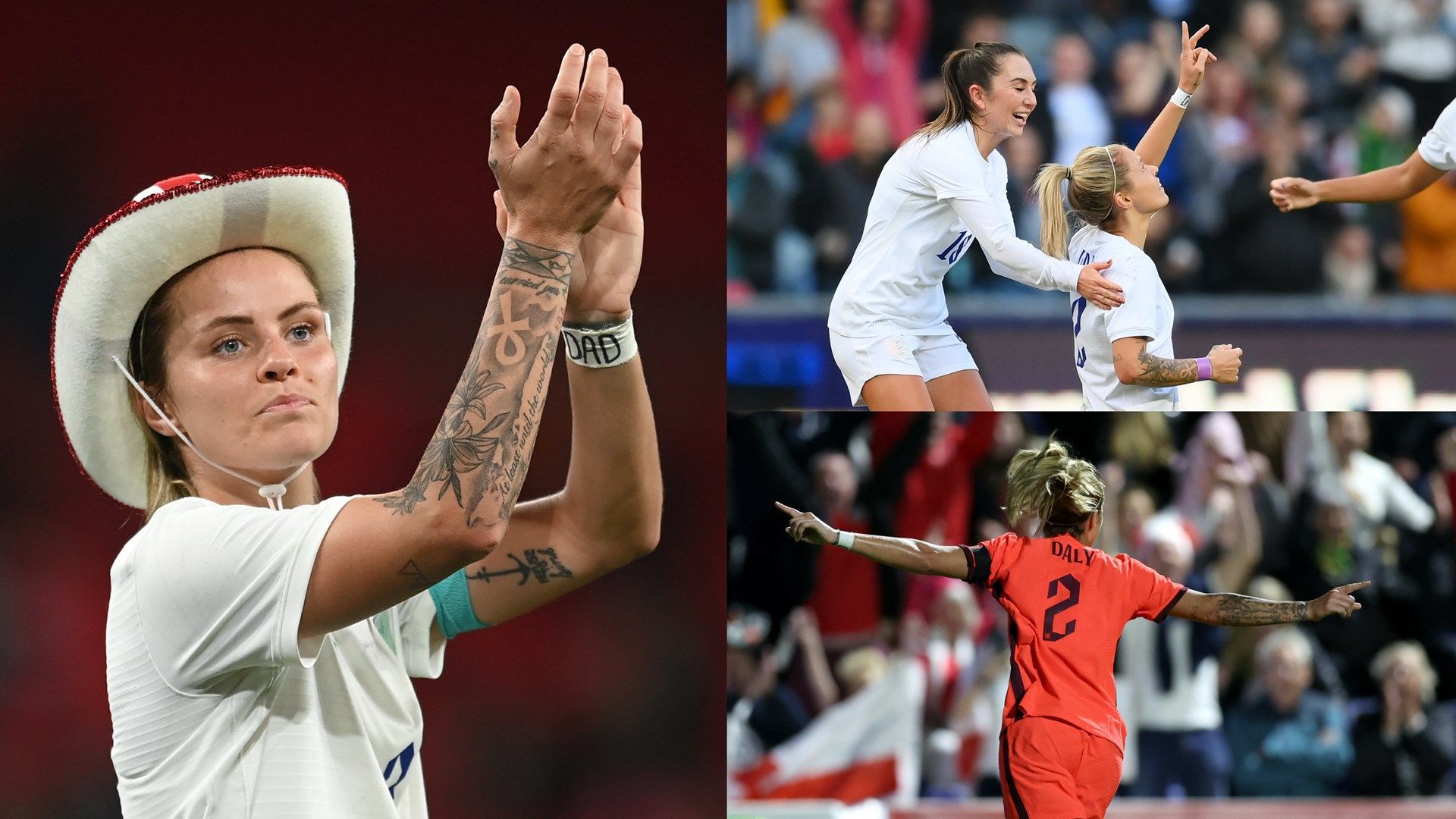Rachel Daly England Women composite