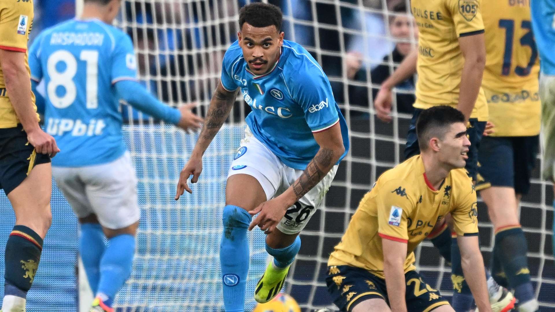 Cyril Ngonge Napoli Genoa 17022024