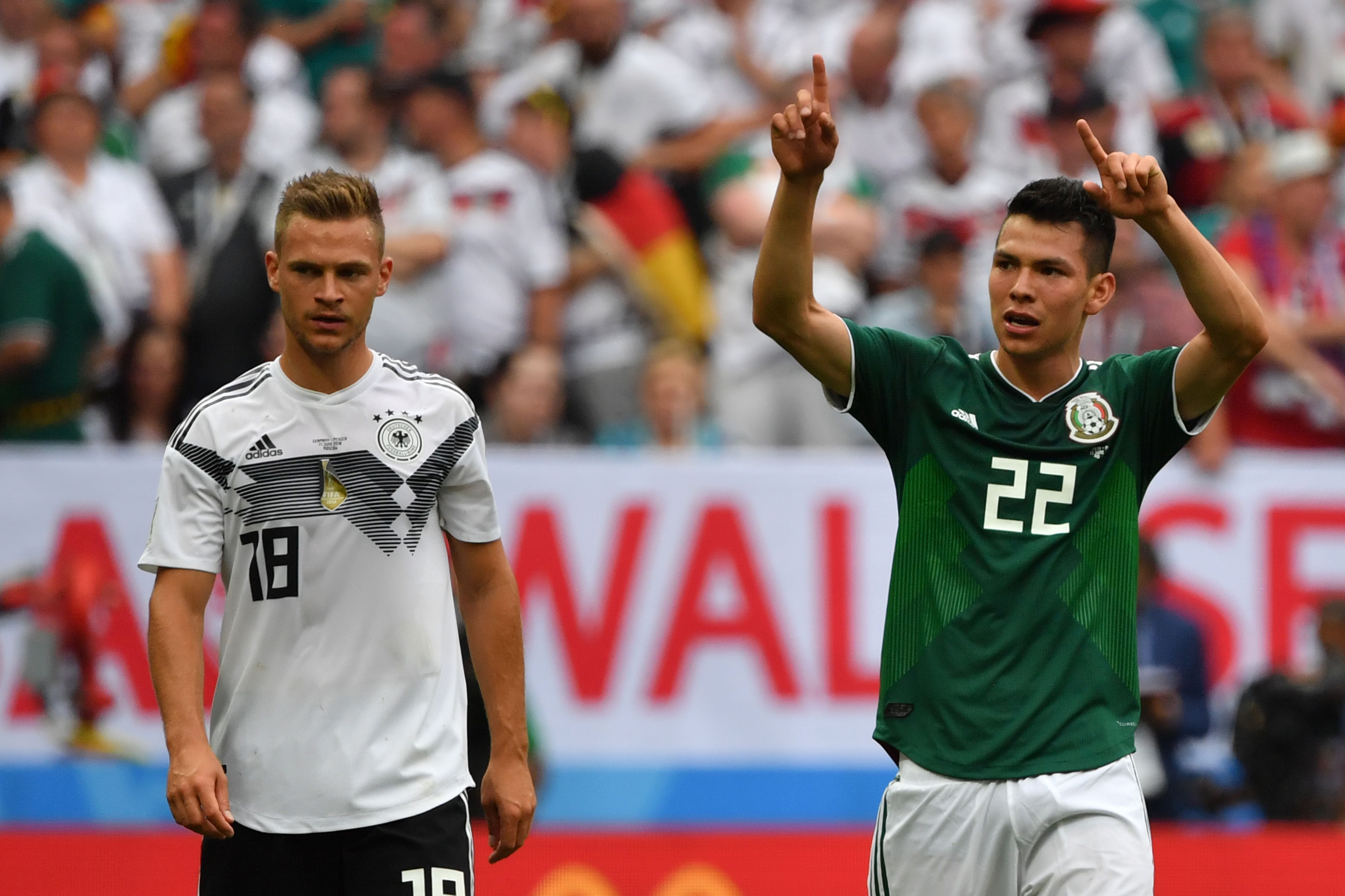 Joshua Kimmich & Hirving Lozano - Germany v Mexico
