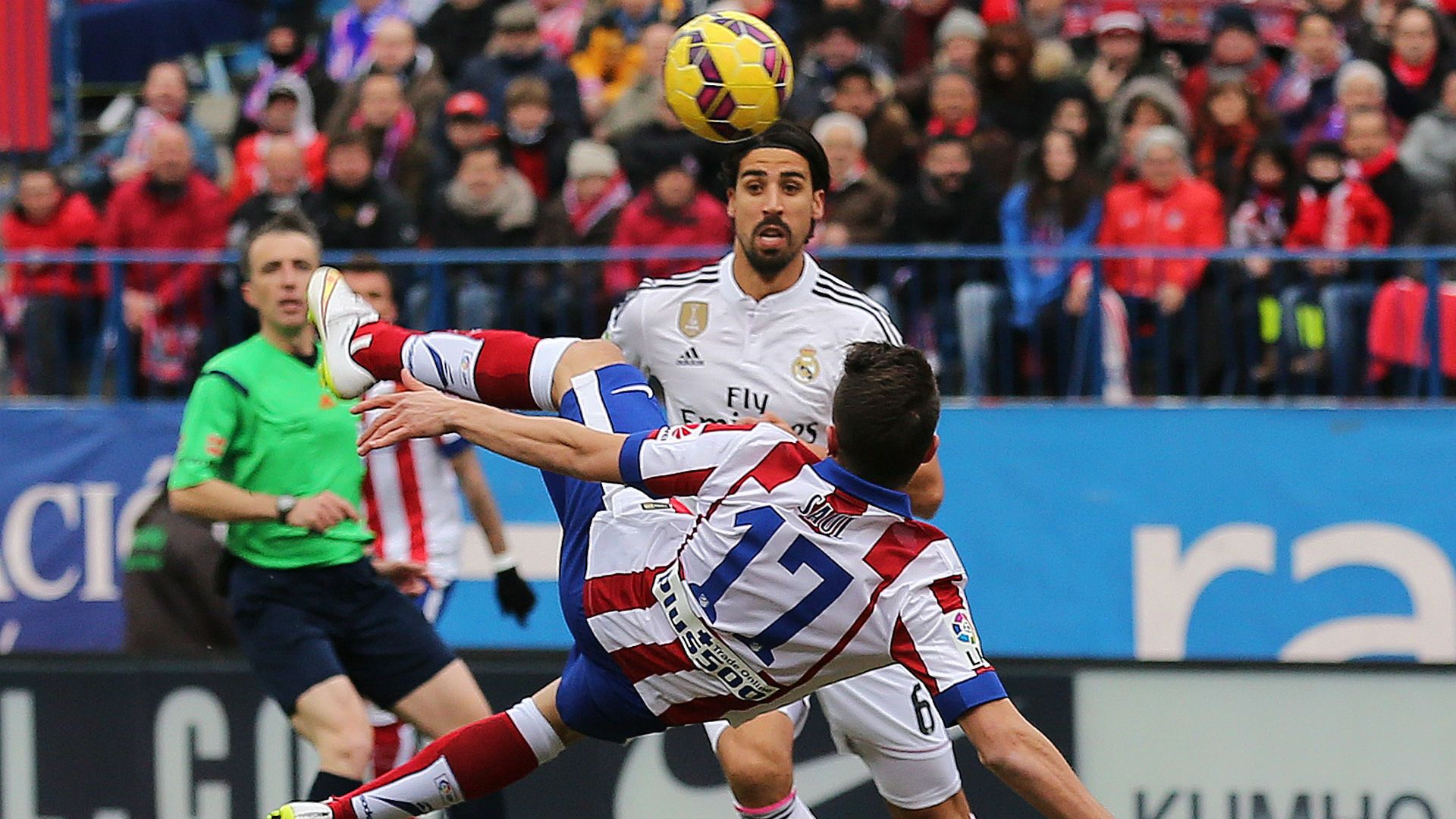 Saul Niguez Real Madrid Atletico La Liga 2015