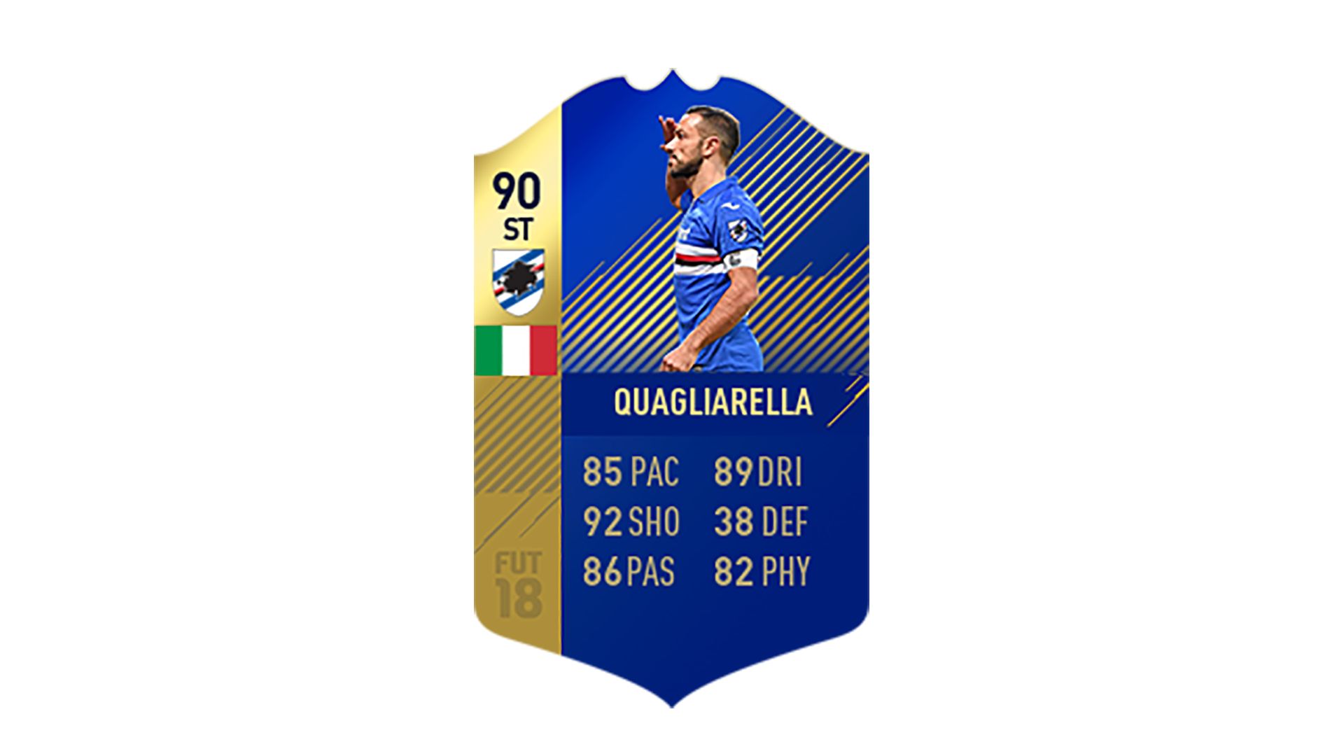 FIFA 18 Calcio A Team of the Season Quagliarella