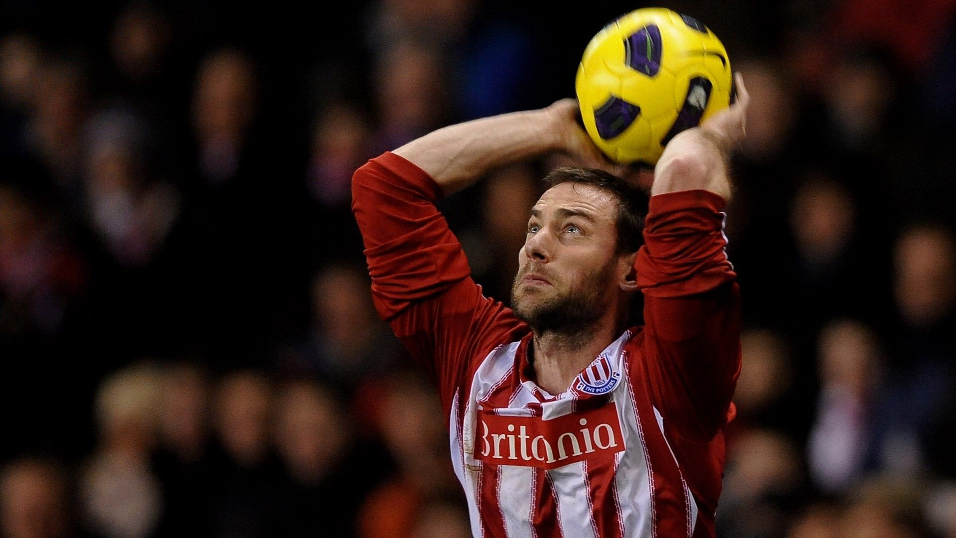 Rory Delap Stoke City throw in