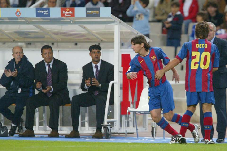 Messi debut