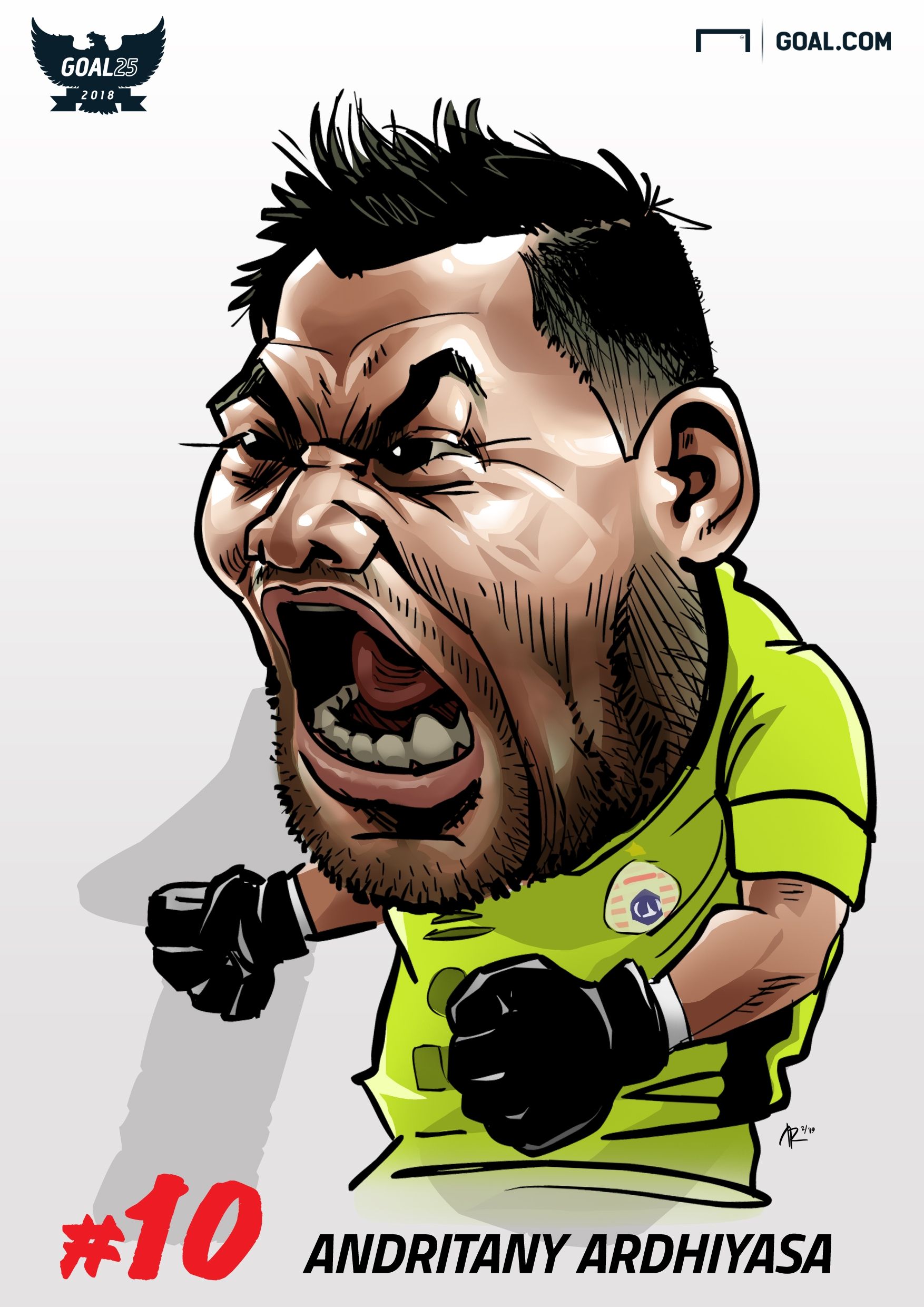 GOAL 25 Andritany Ardhiyasa