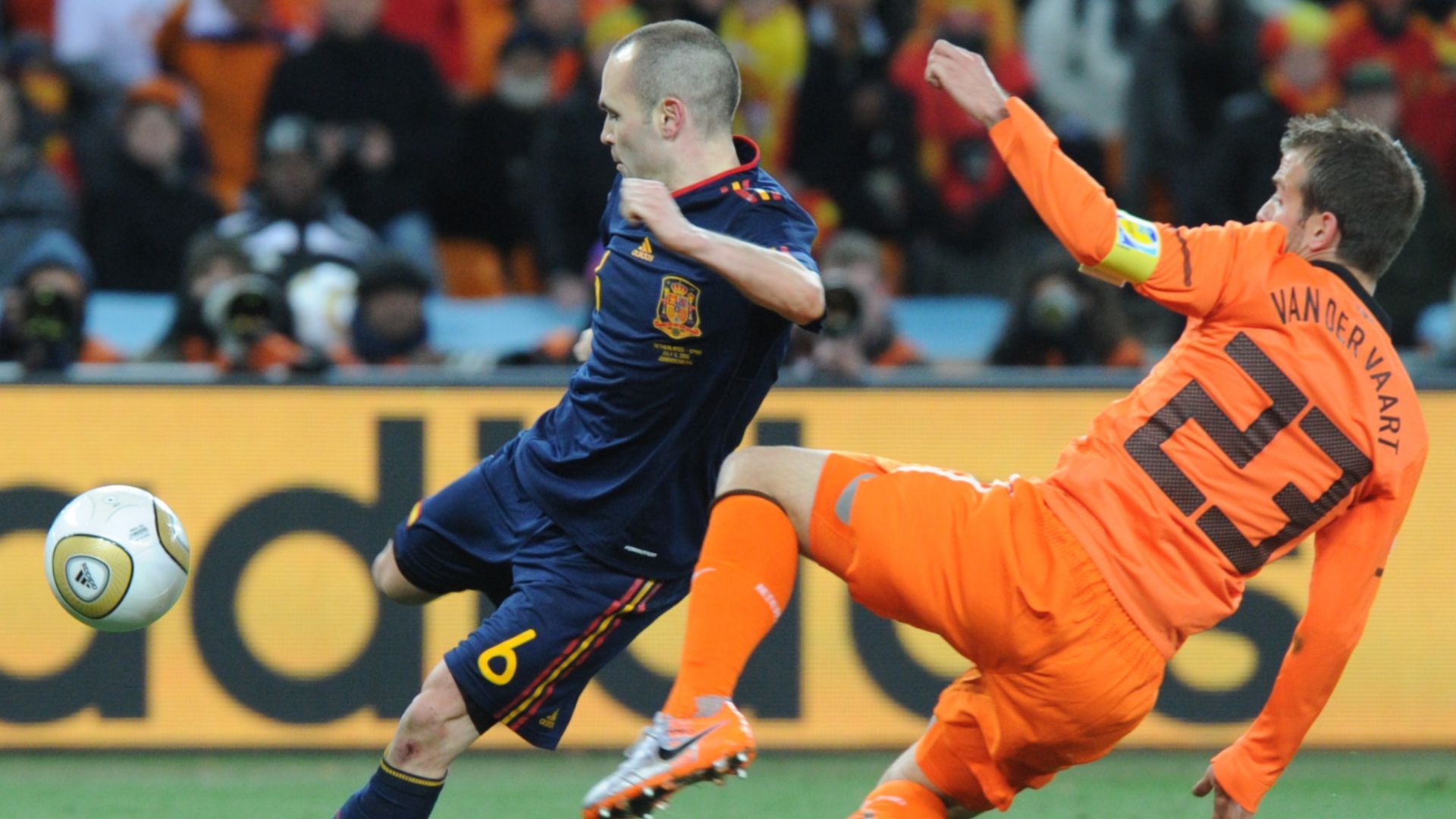 Rafael Van der Vaart World Cup final 2010