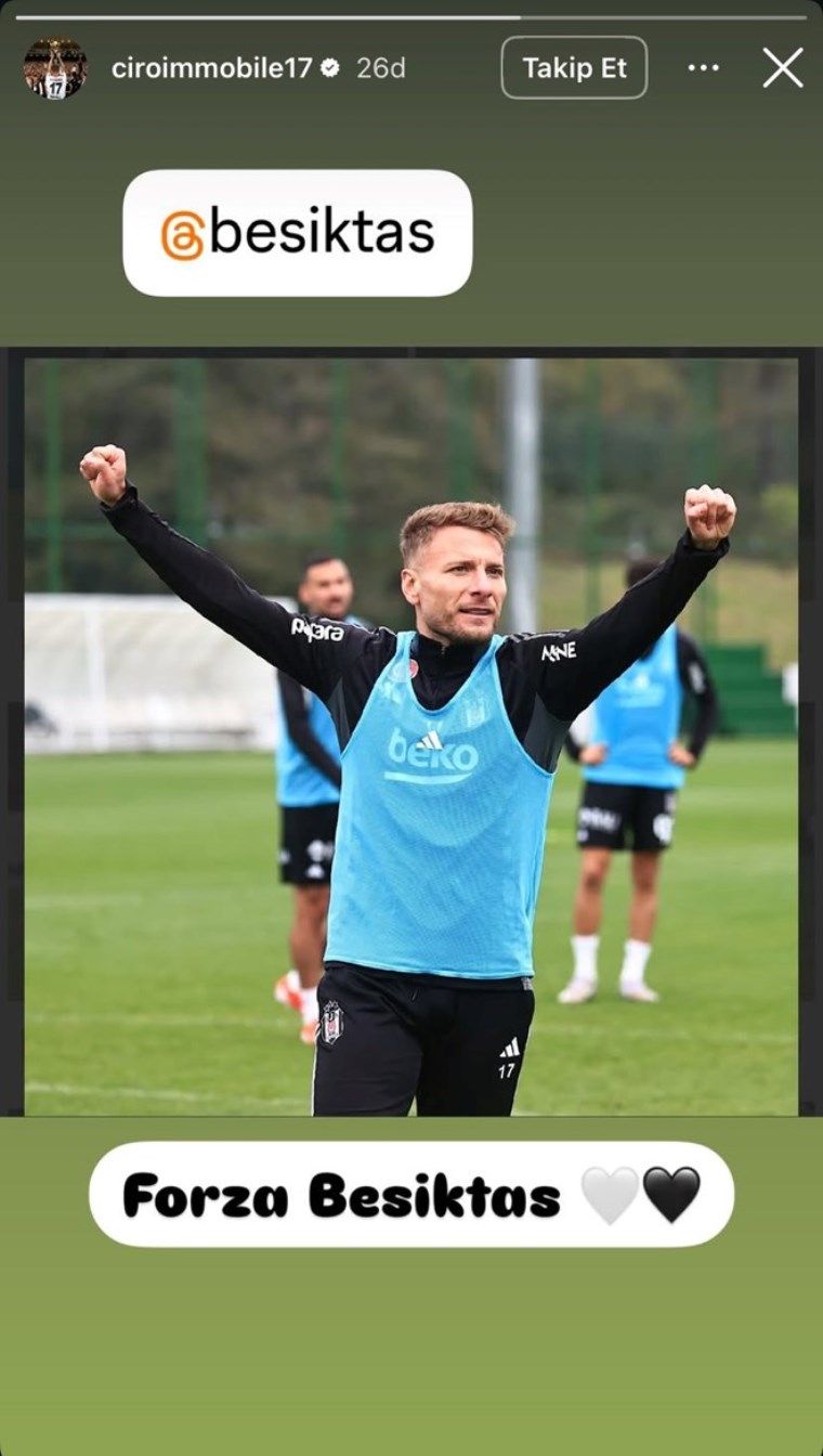 Ciro Immobile Social Media