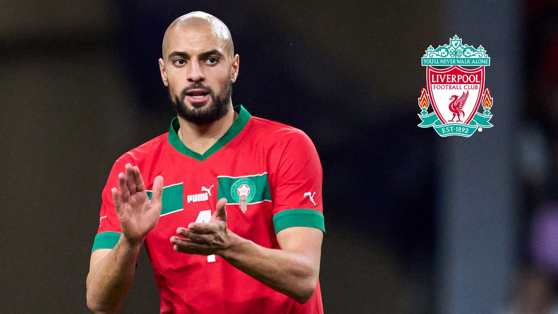 Sofyan Amrabat Liverpool Feature GFX