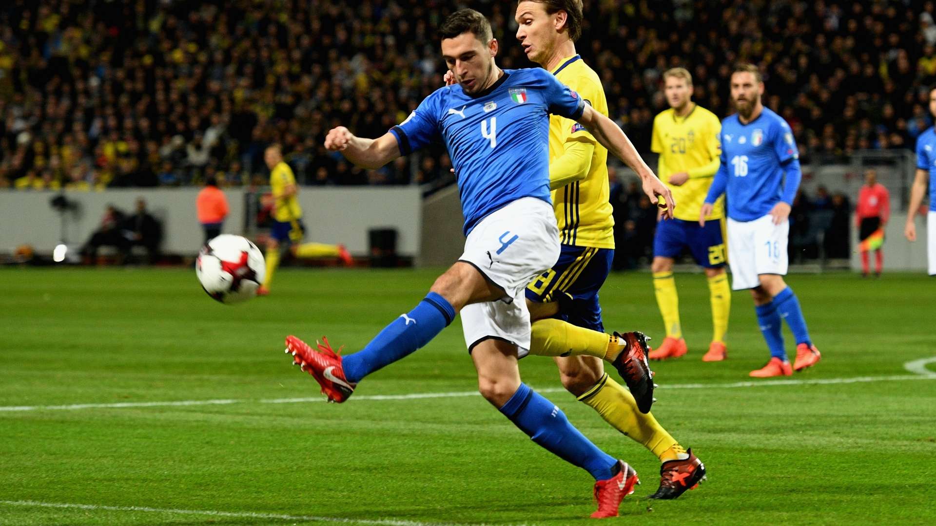 Matteo Darmian Italy Sweden