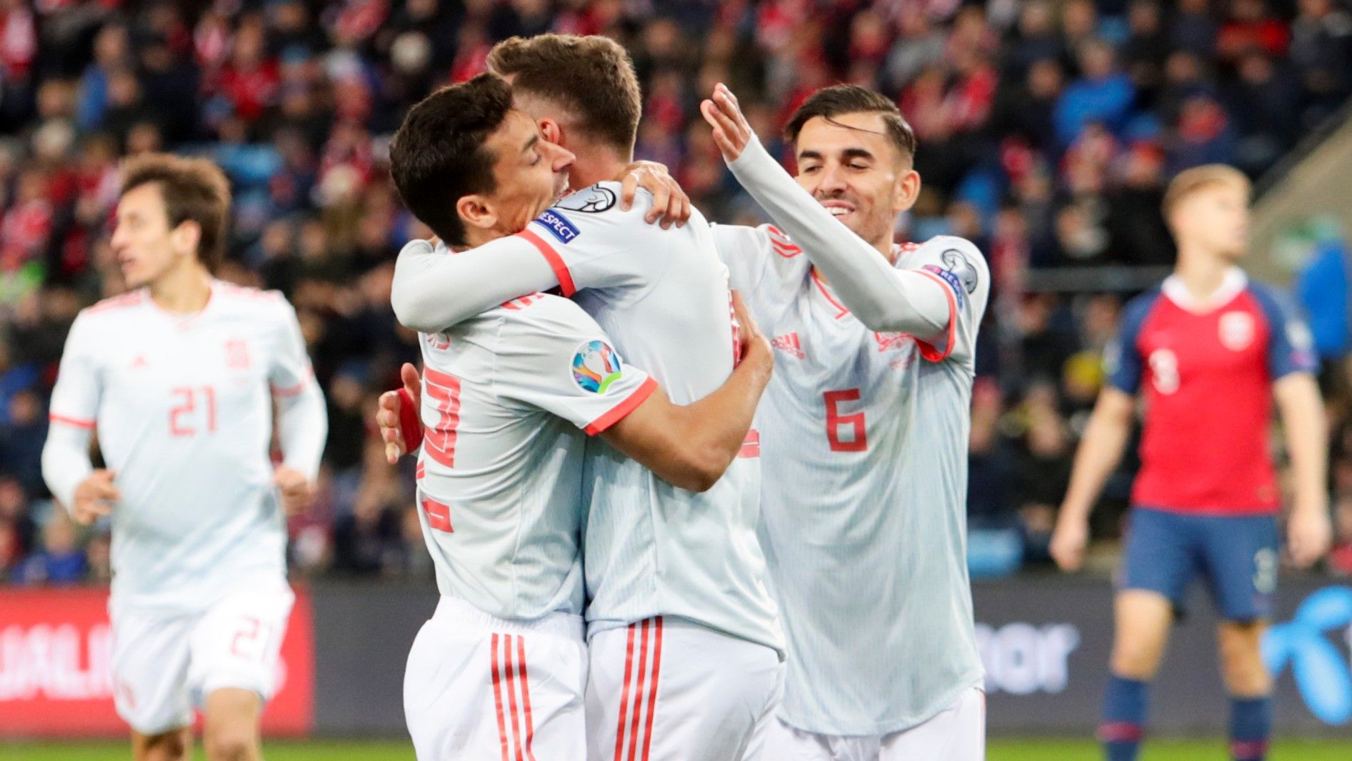 Saul Niguez Norway Spain Noruega España Euro 2020 12102019