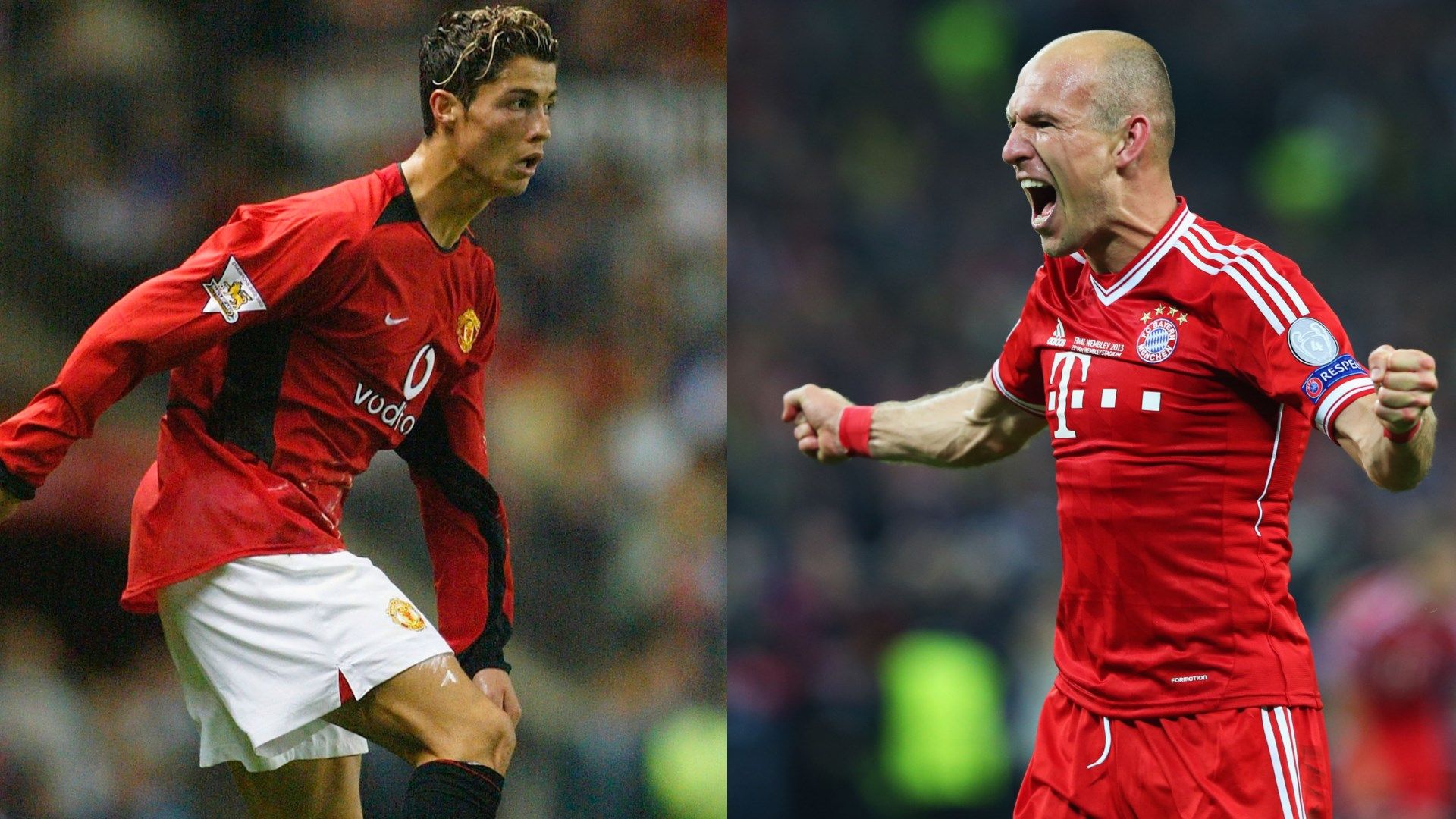 GFX Cristiano Ronaldo Arjen Robben