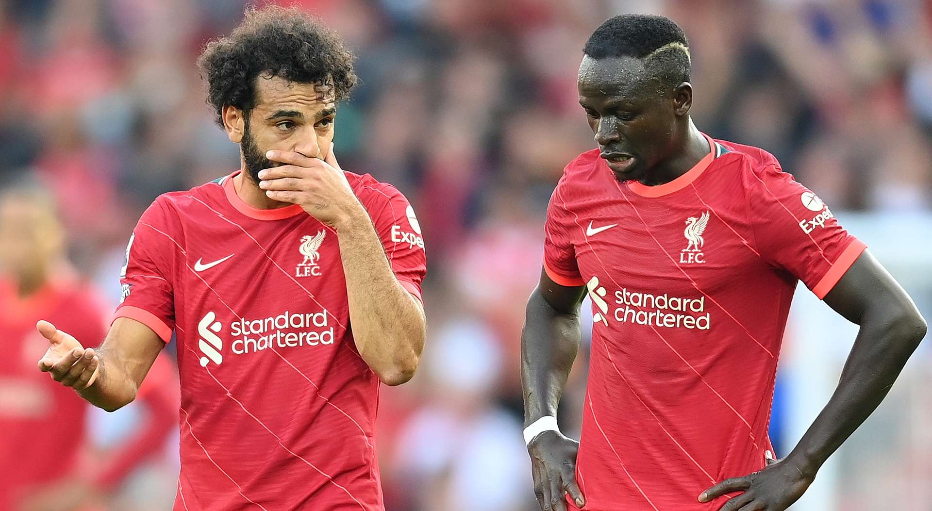 Mohamed Salah Sadio Mane Liverpool Premier League 2021-22