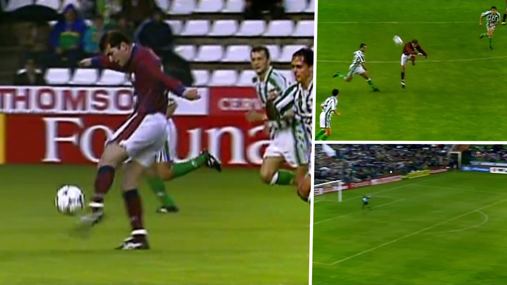 6 décembre 1995 But Golazo Zinédine Zidane Betis Séville Girondins de Bordeaux