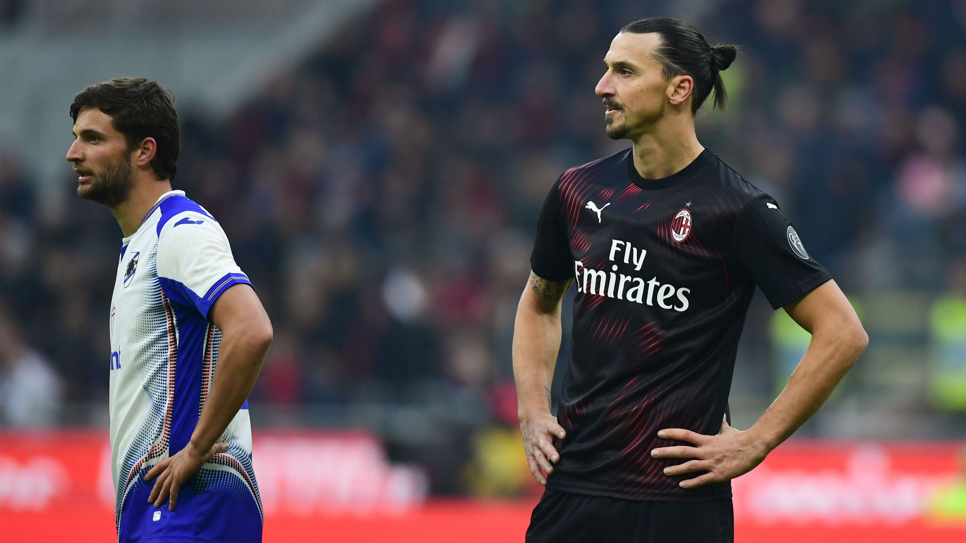 Ibrahimovic Milan Sampdoria