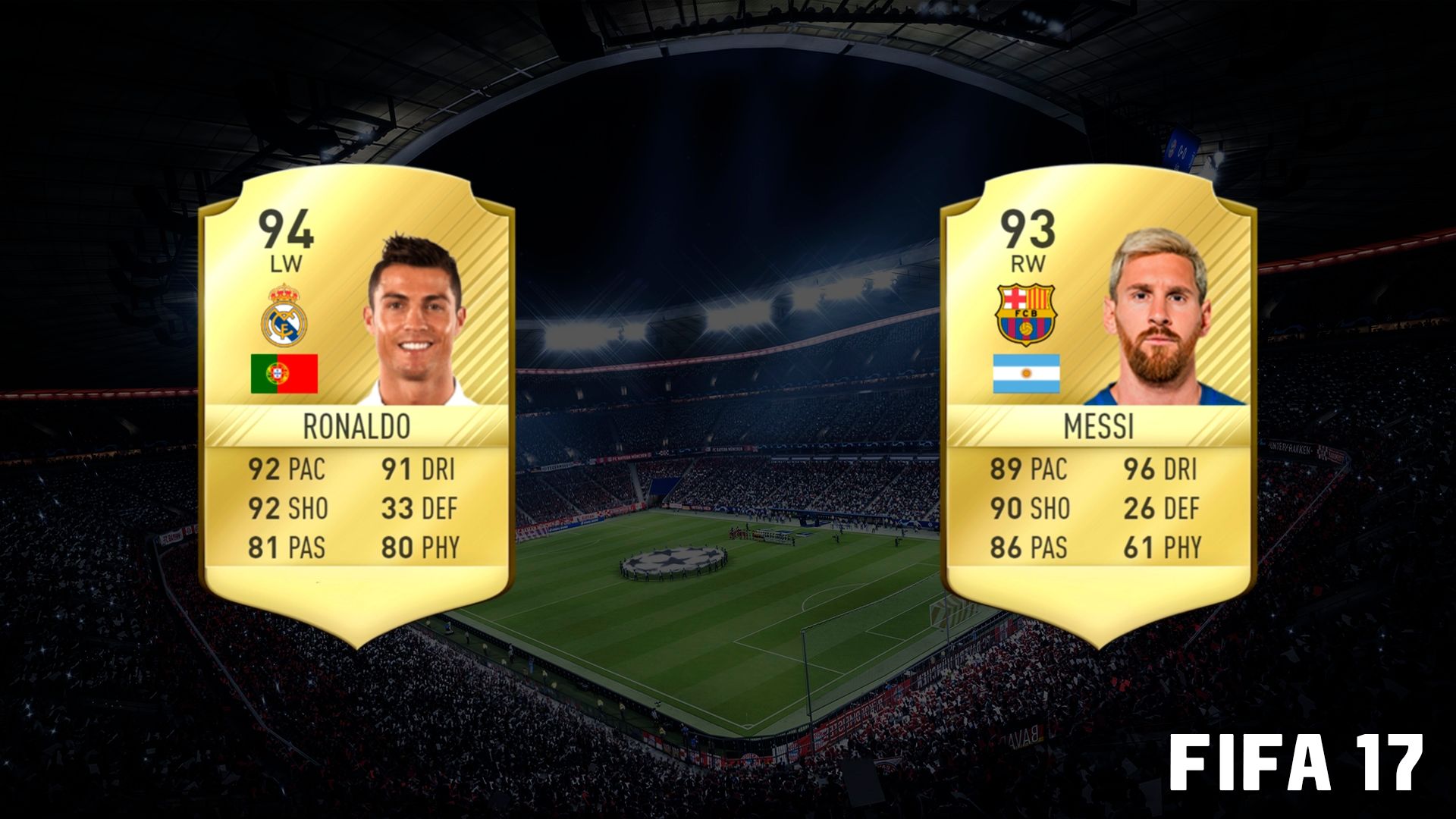 FIFA 17 - CR7 x Messi