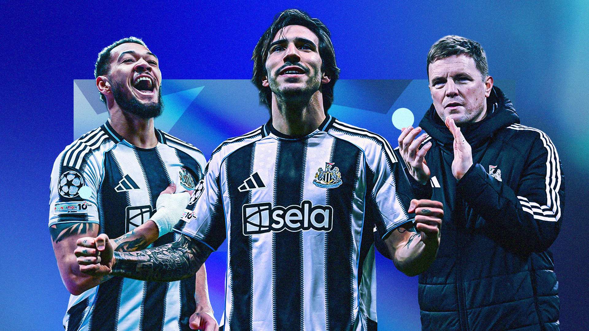 Newcastle Qarabag ratings GFX