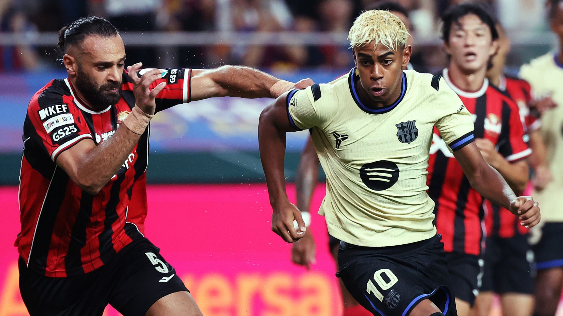 Lamine Yamal Barcelona FC Seoul 2025