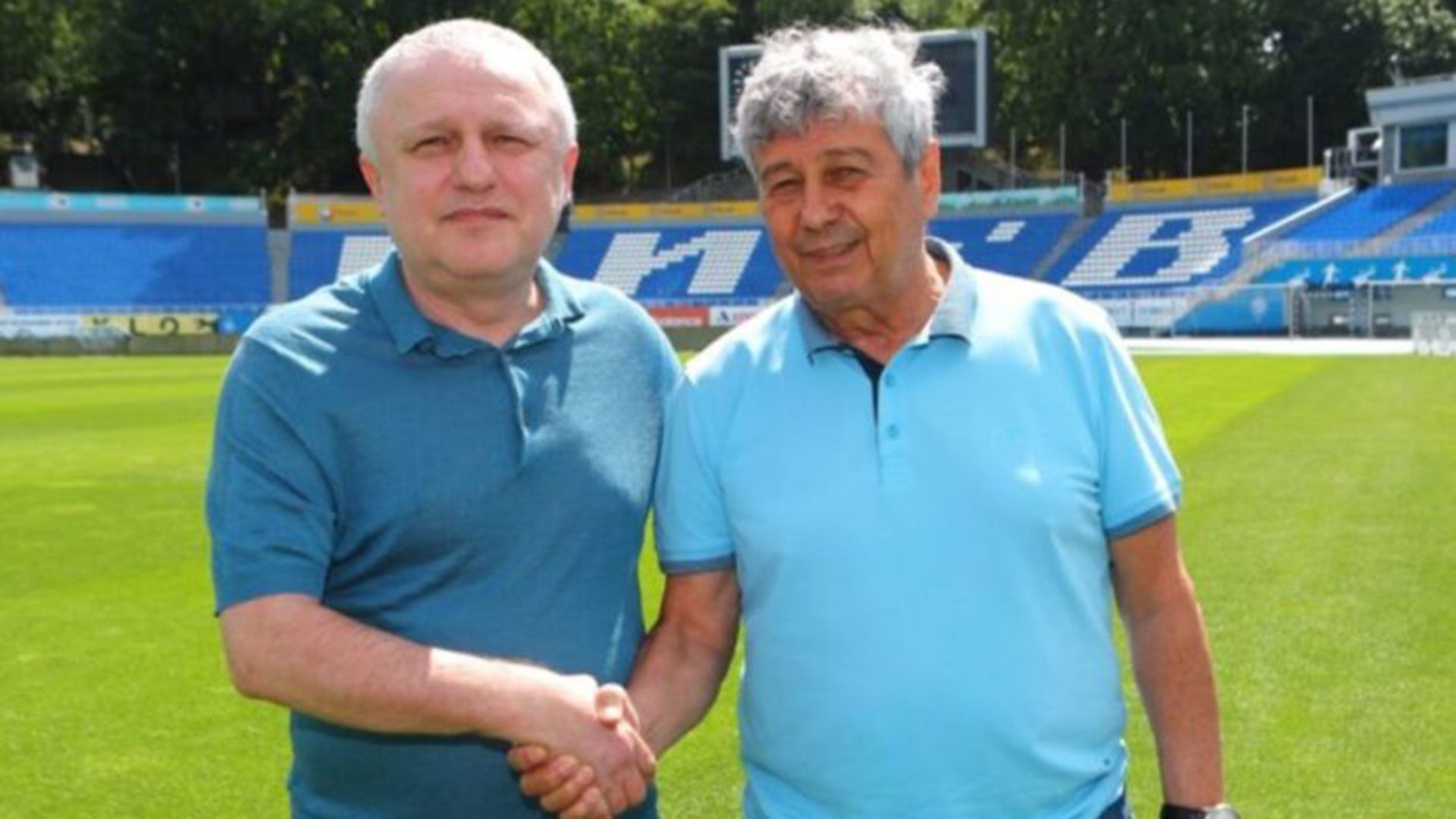 Surkis Lucescu Dinamo Kiev