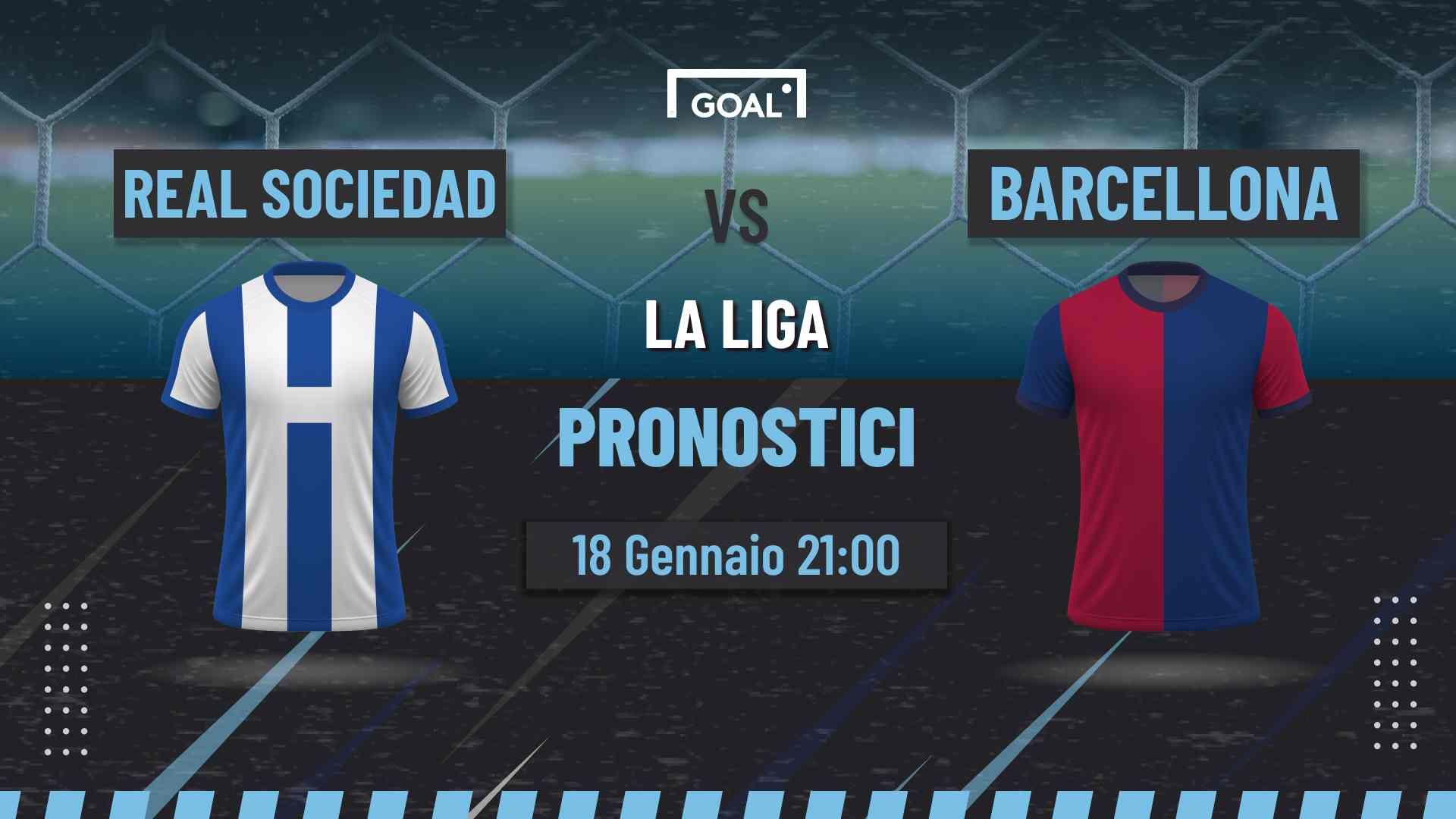 Pronostici Real Sociedad - Barcellona