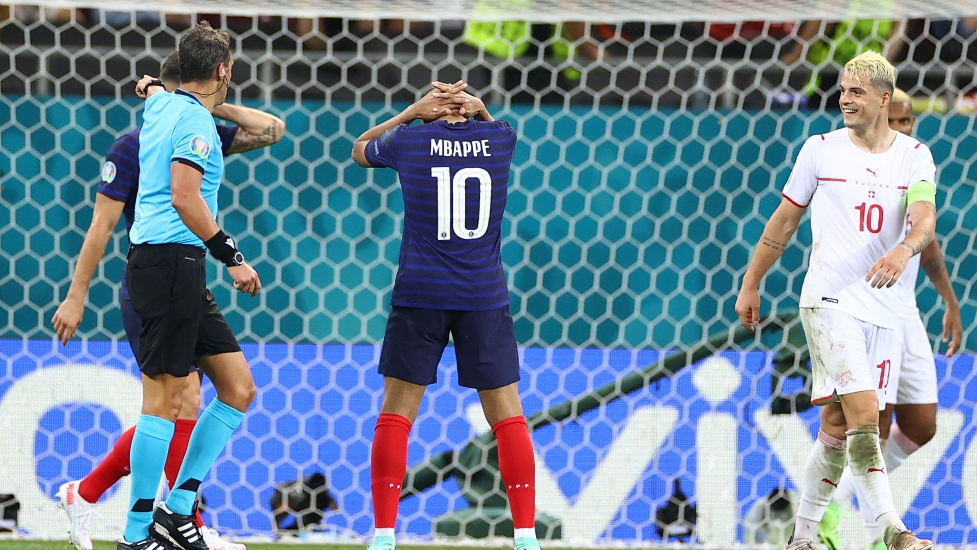 Kylian Mbappe France Switzerland Euro 2020