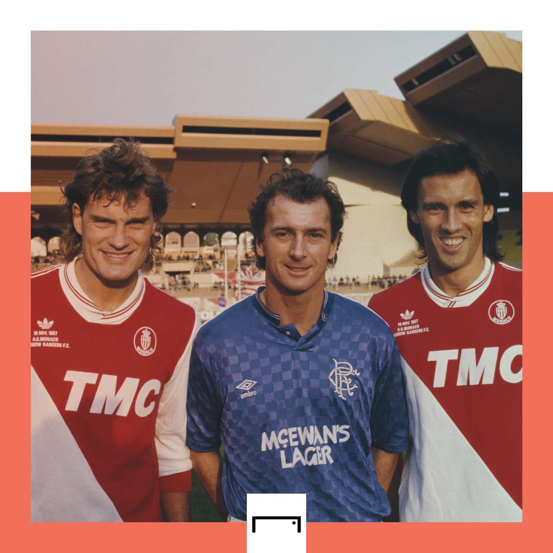 Glenn Hoddle at Monaco