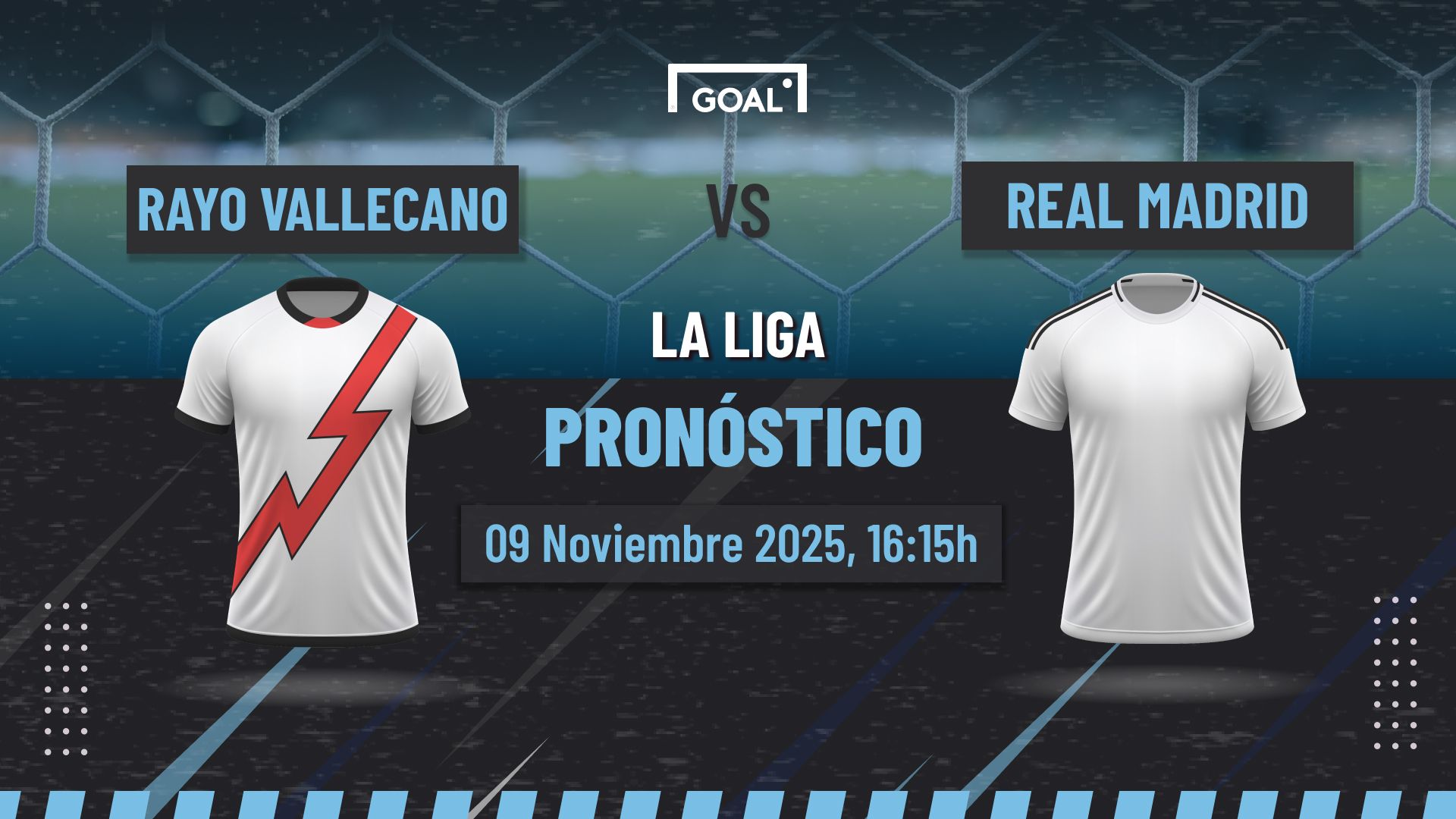 Rayo Vallecano vs Real Madrid Pronóstico y Apuestas LaLiga | 09/11/25