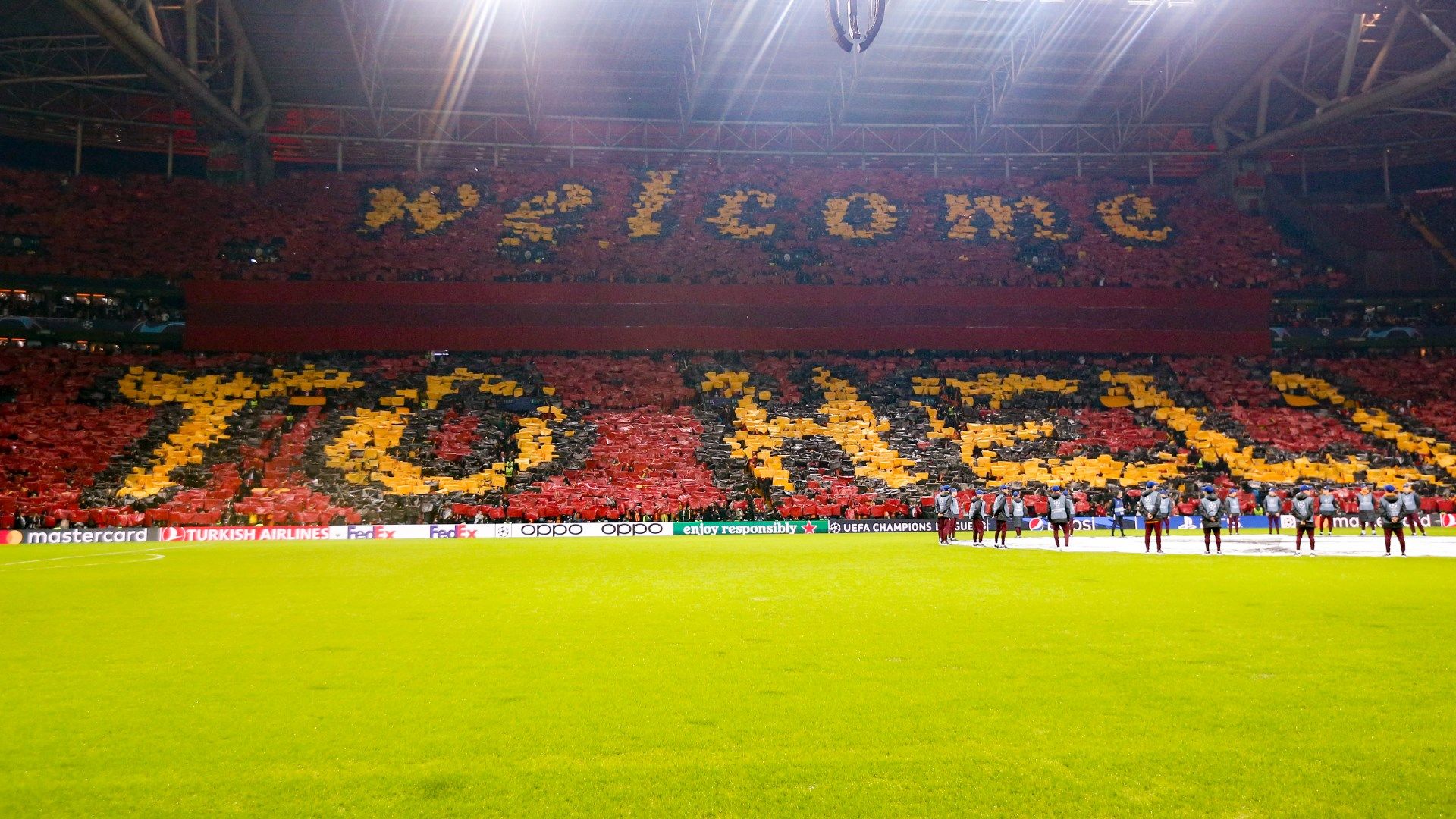 Galatasaray tifo Man Utd