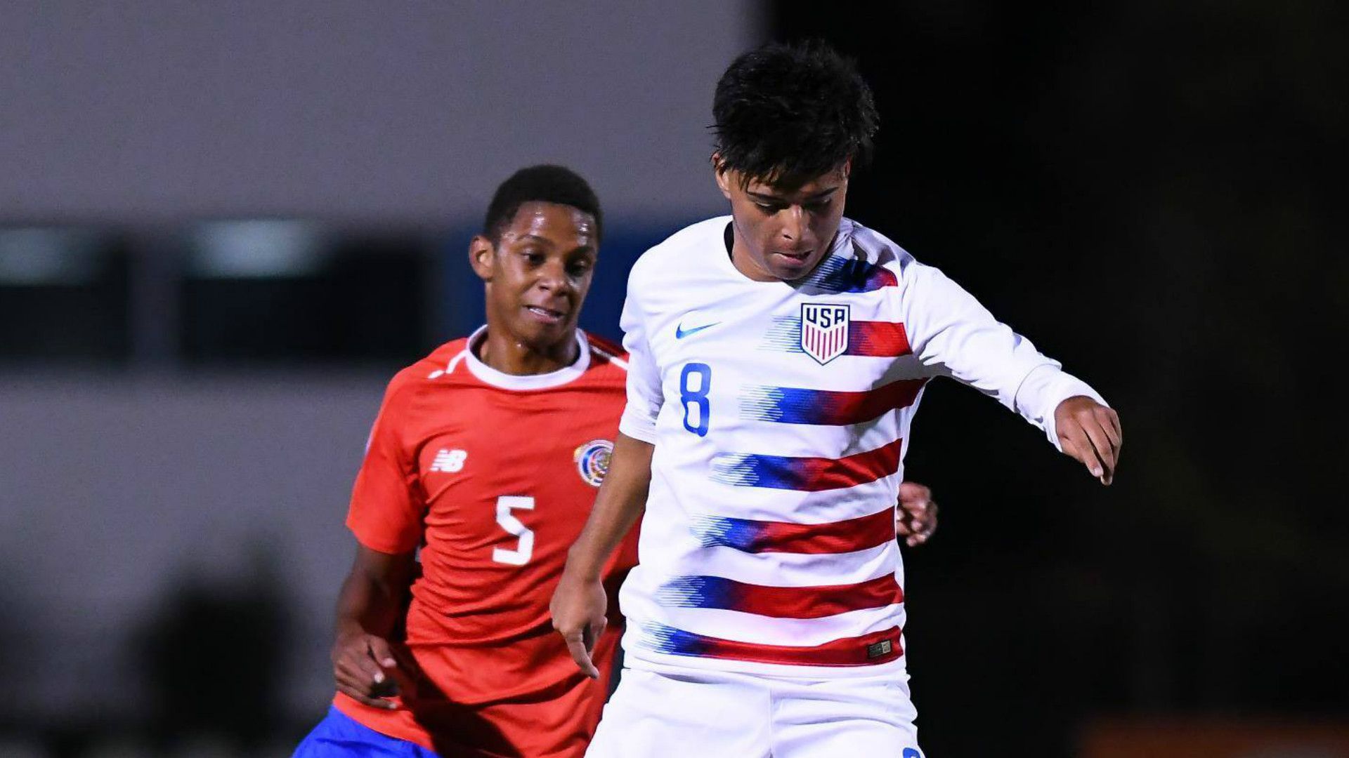 Alex Mendez USMNT U20s Costa Rica 11152018
