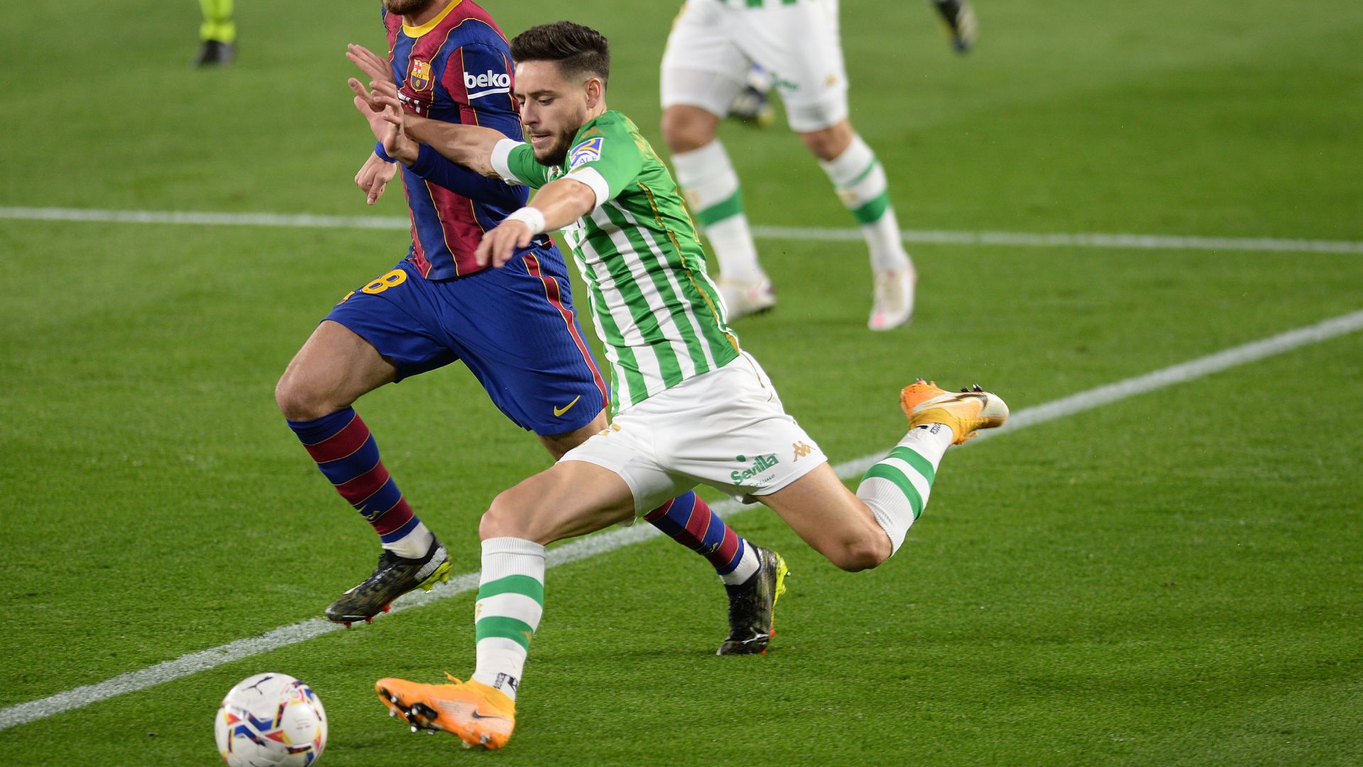 Álex Moreno, Óscar Mingueza, Real Betis, FC Barcelona, Primera División, LaLiga