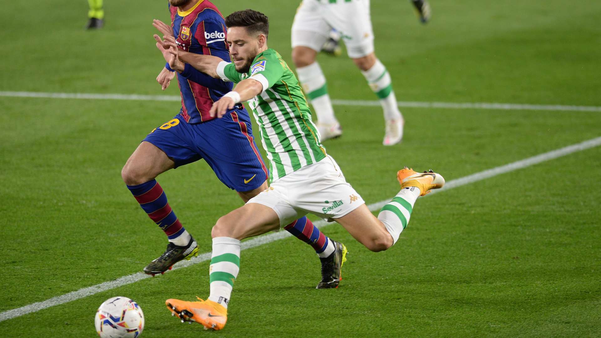 Álex Moreno, Óscar Mingueza, Real Betis, FC Barcelona, Primera División, LaLiga