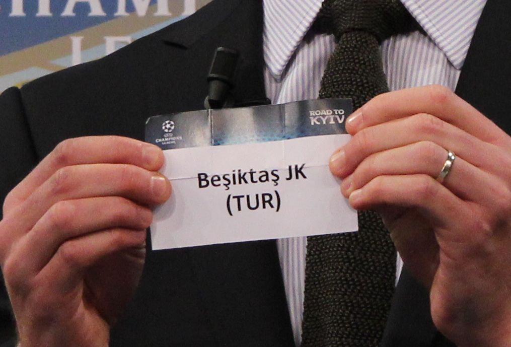 Besiktas UEFA Champions League Draw